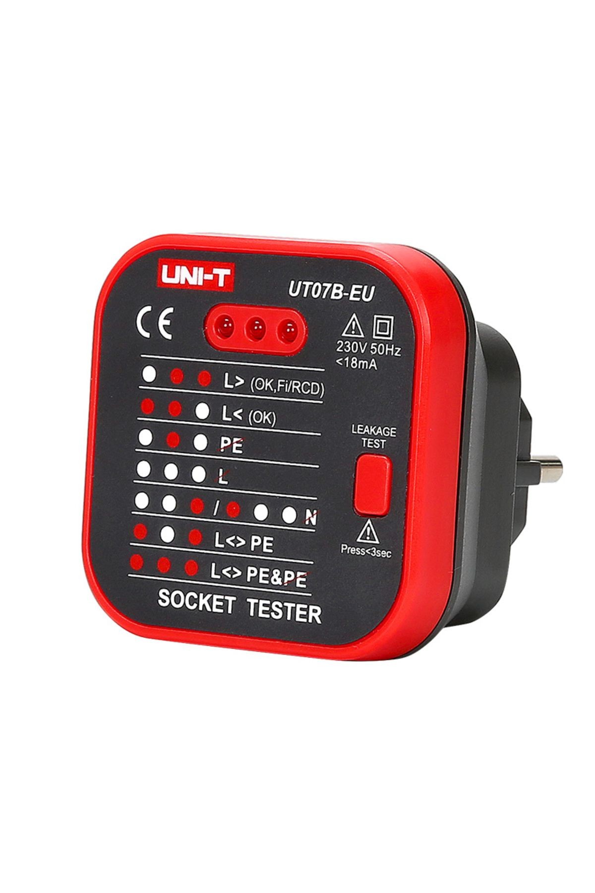 UT07B-Eu Soket Test Cihazı