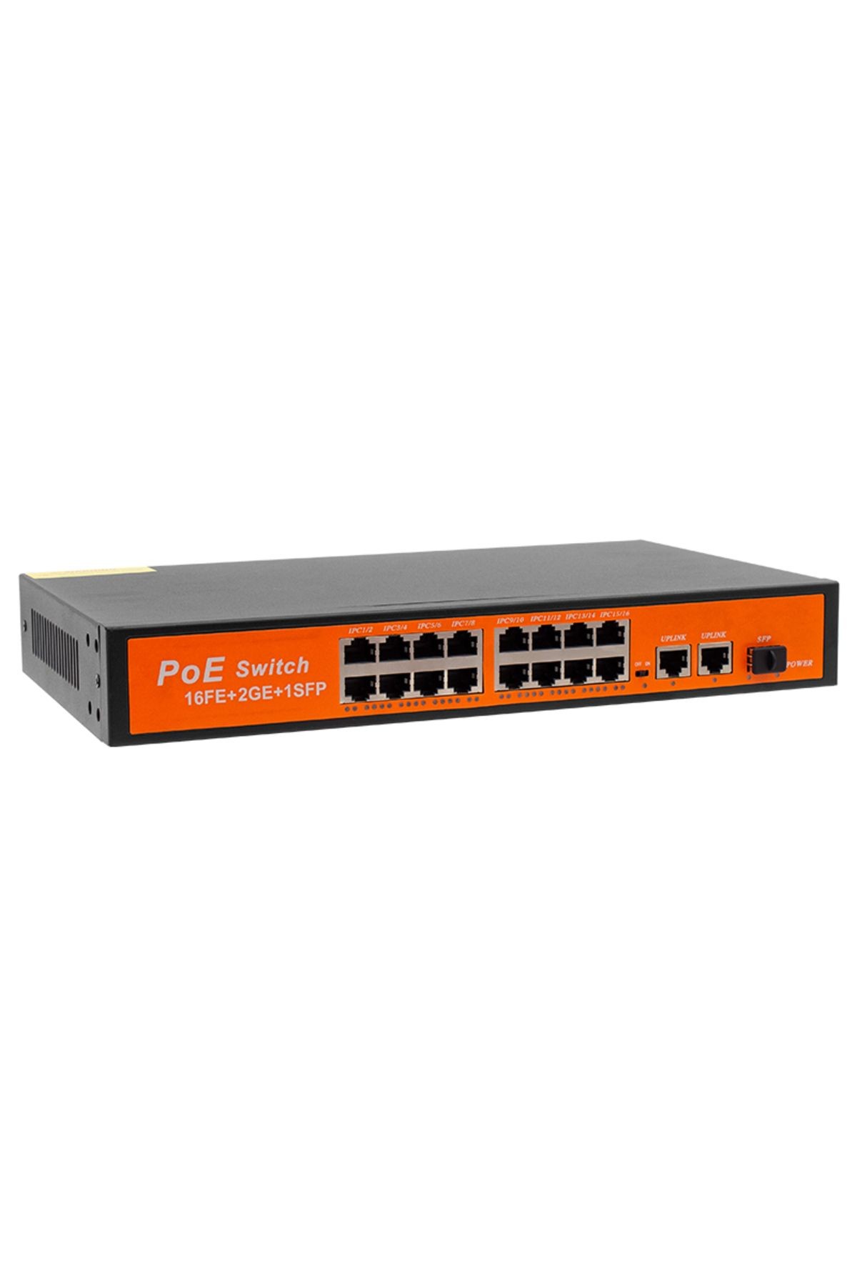 16 PORT 10/100/1000 MBPS 300 WATT 16+3+SFP POE GIGABIT ETHERNET SWITCH