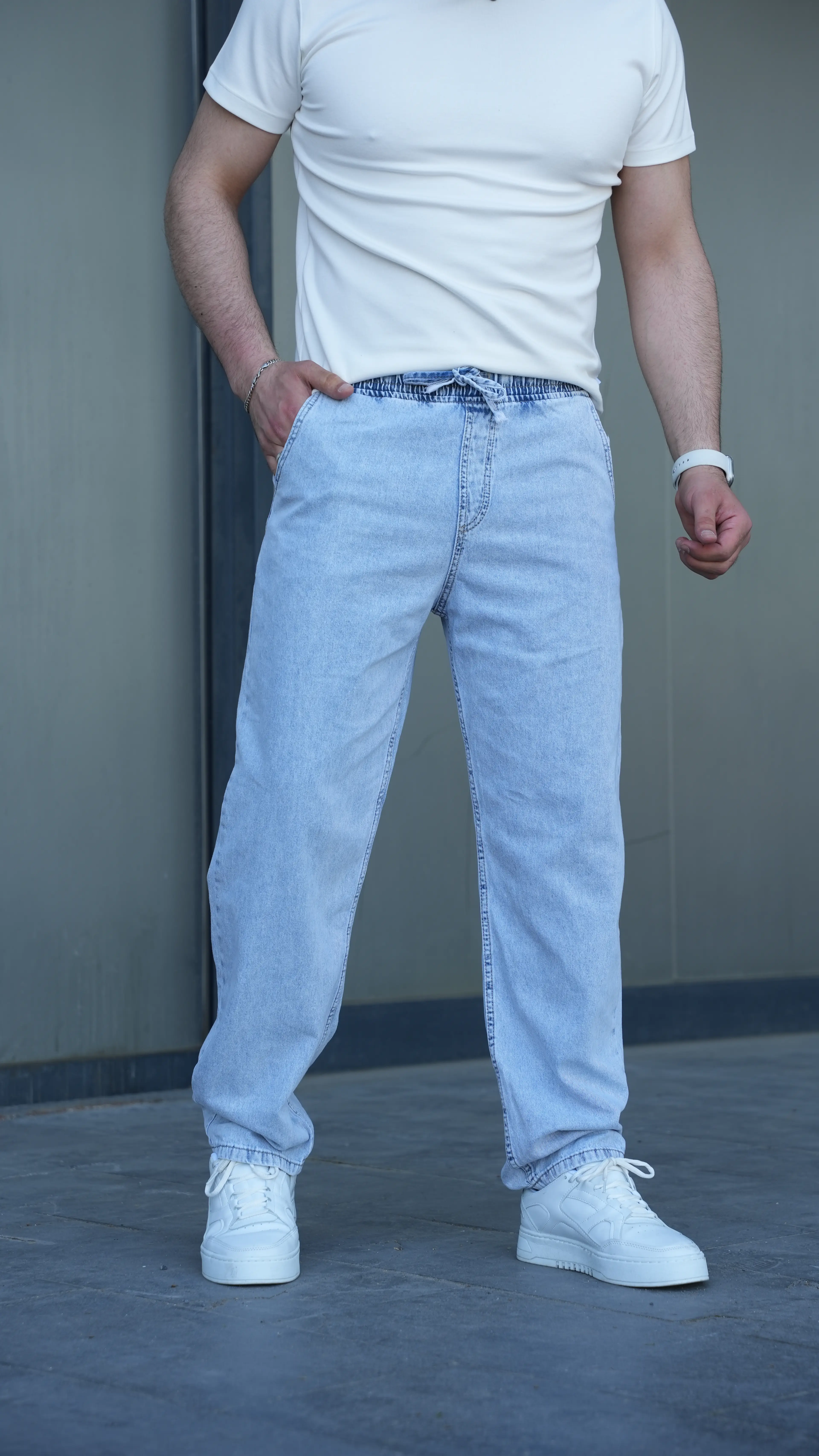 Bagy Jean Buz Mavi