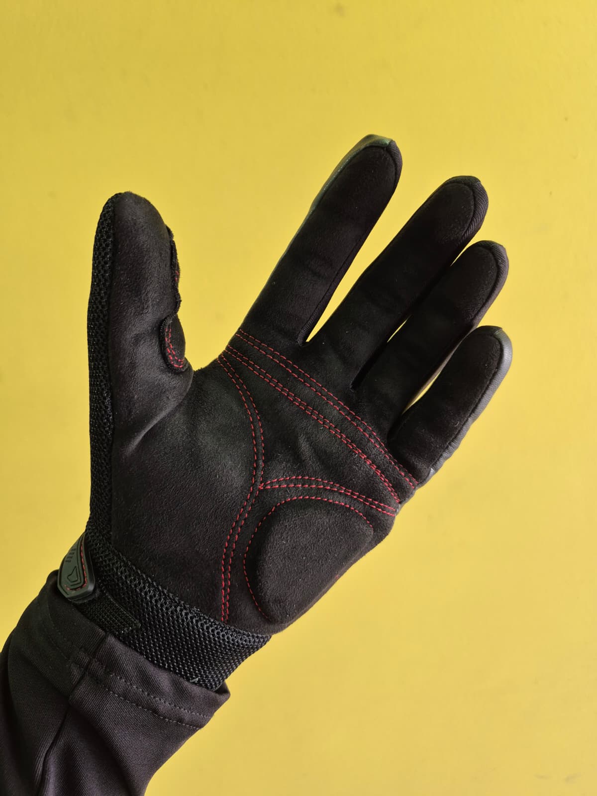 VN 900 KIRMIZI CAFE RACER YAZLIK FİLELİ MOTOSİKLET ELDİVENİ