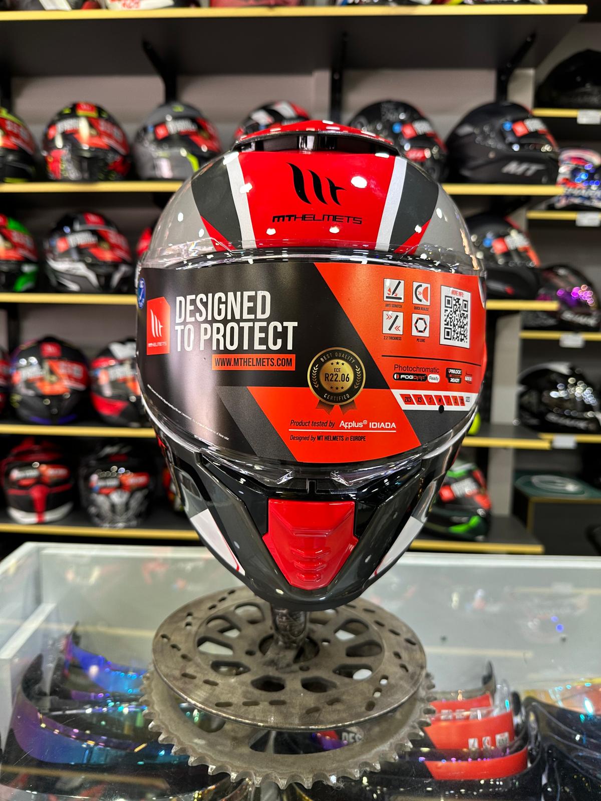 Thunder 4 SV Freeway A5 Parlak Kapalı Kask