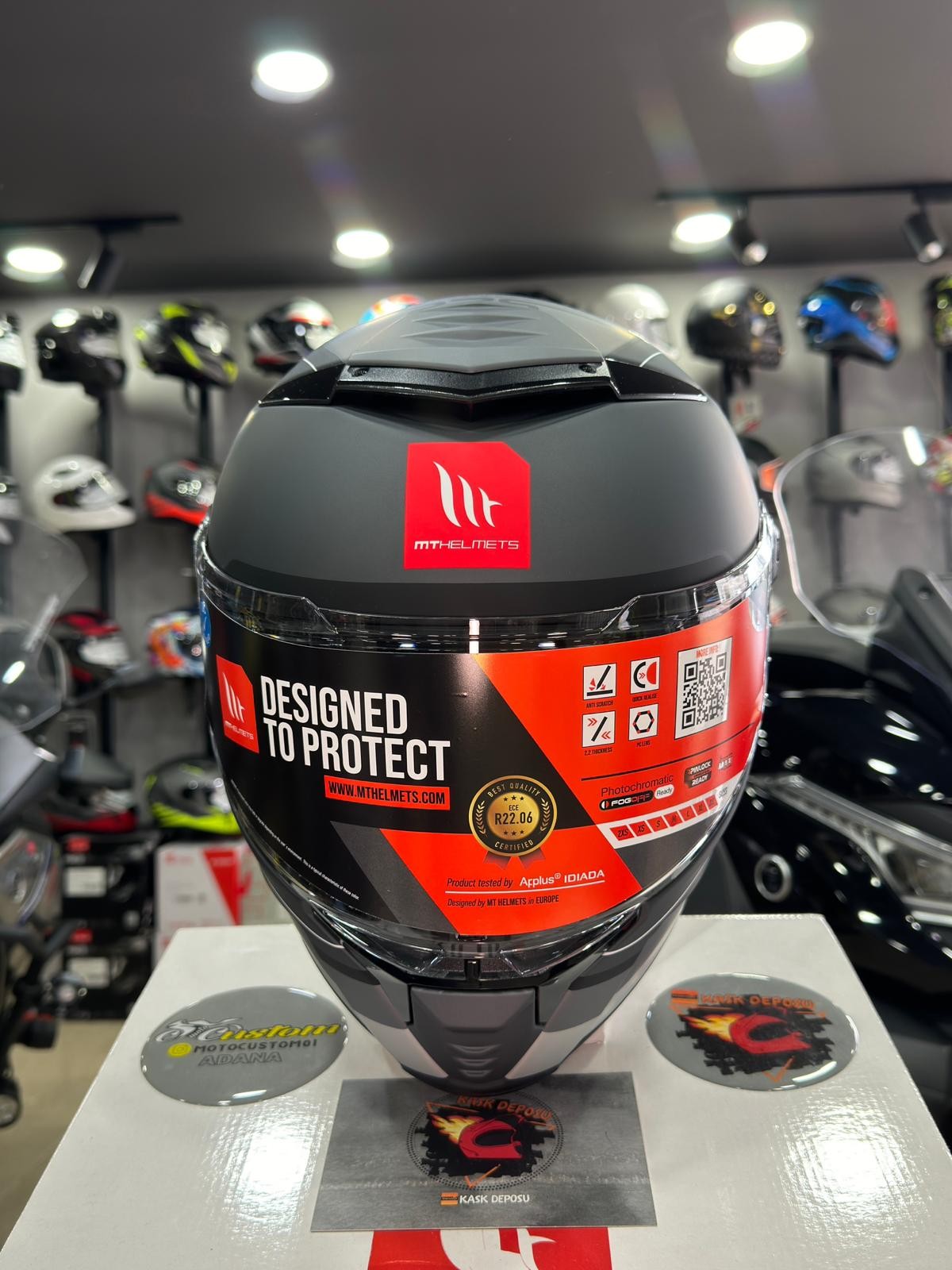 MT Helmets Thunder 4 SV R25 C2 Mat Gri