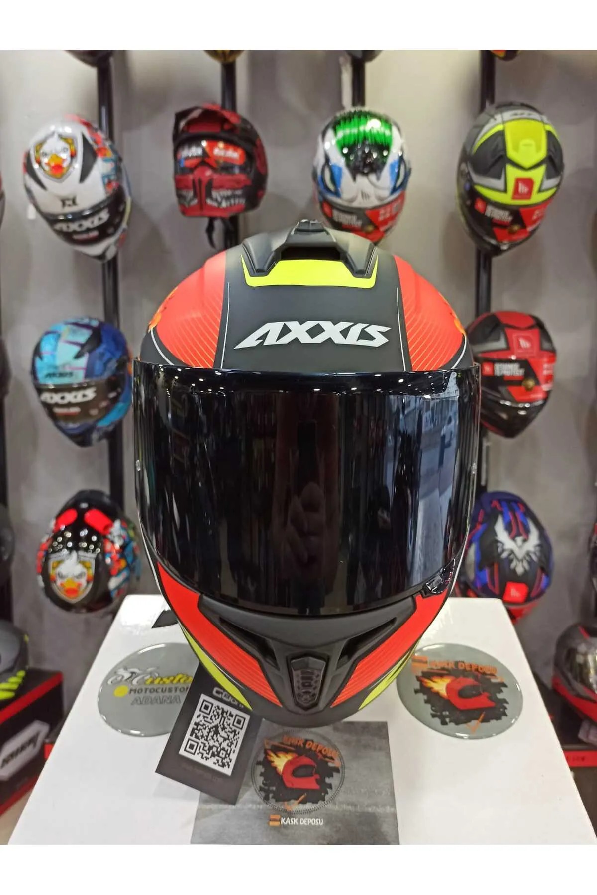 Axxis Draken S Bombs A5 Full Face Kapalı Kask