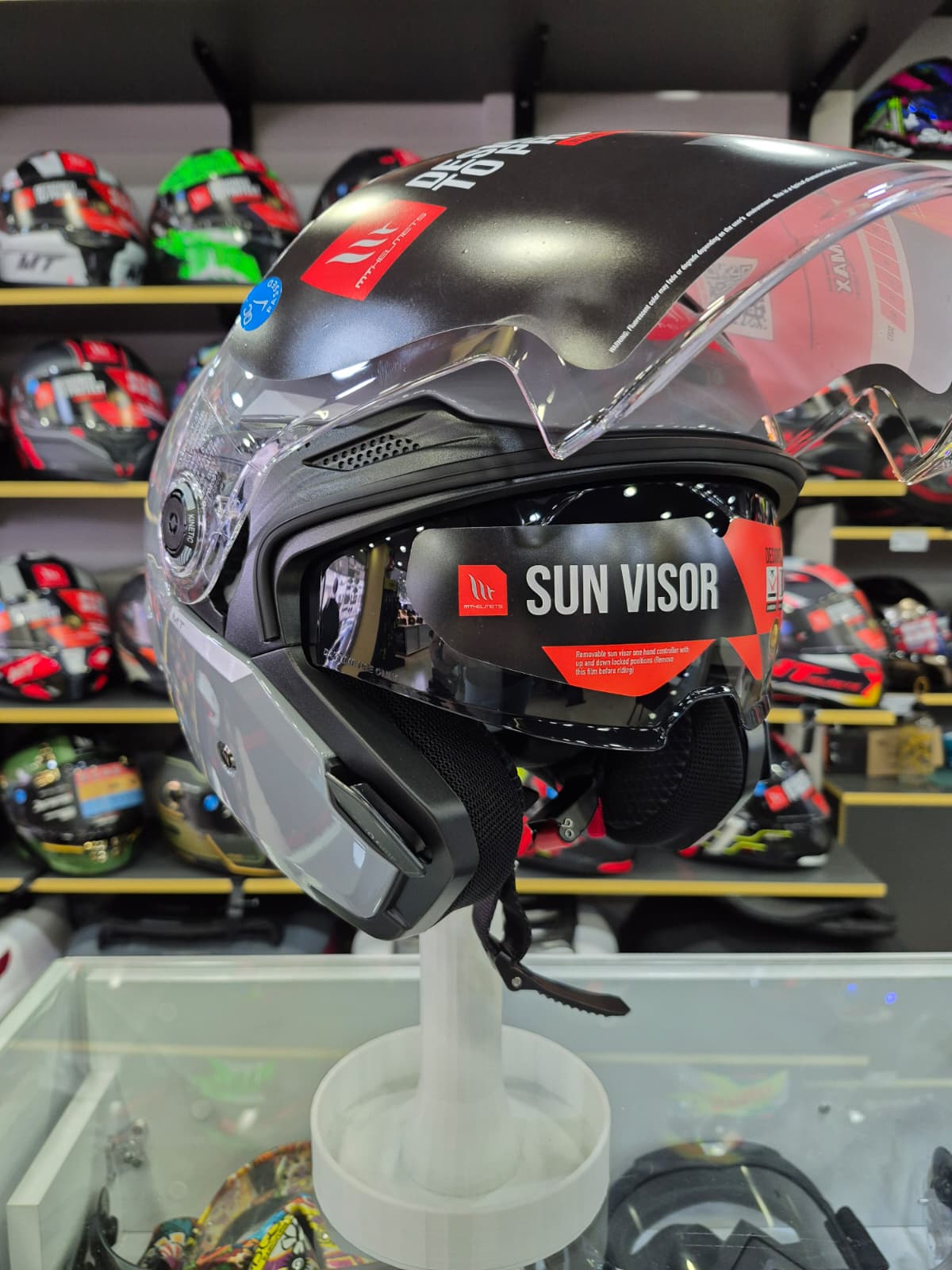 Cosmo SV Solid A2 Nardo Gri Açık Kask