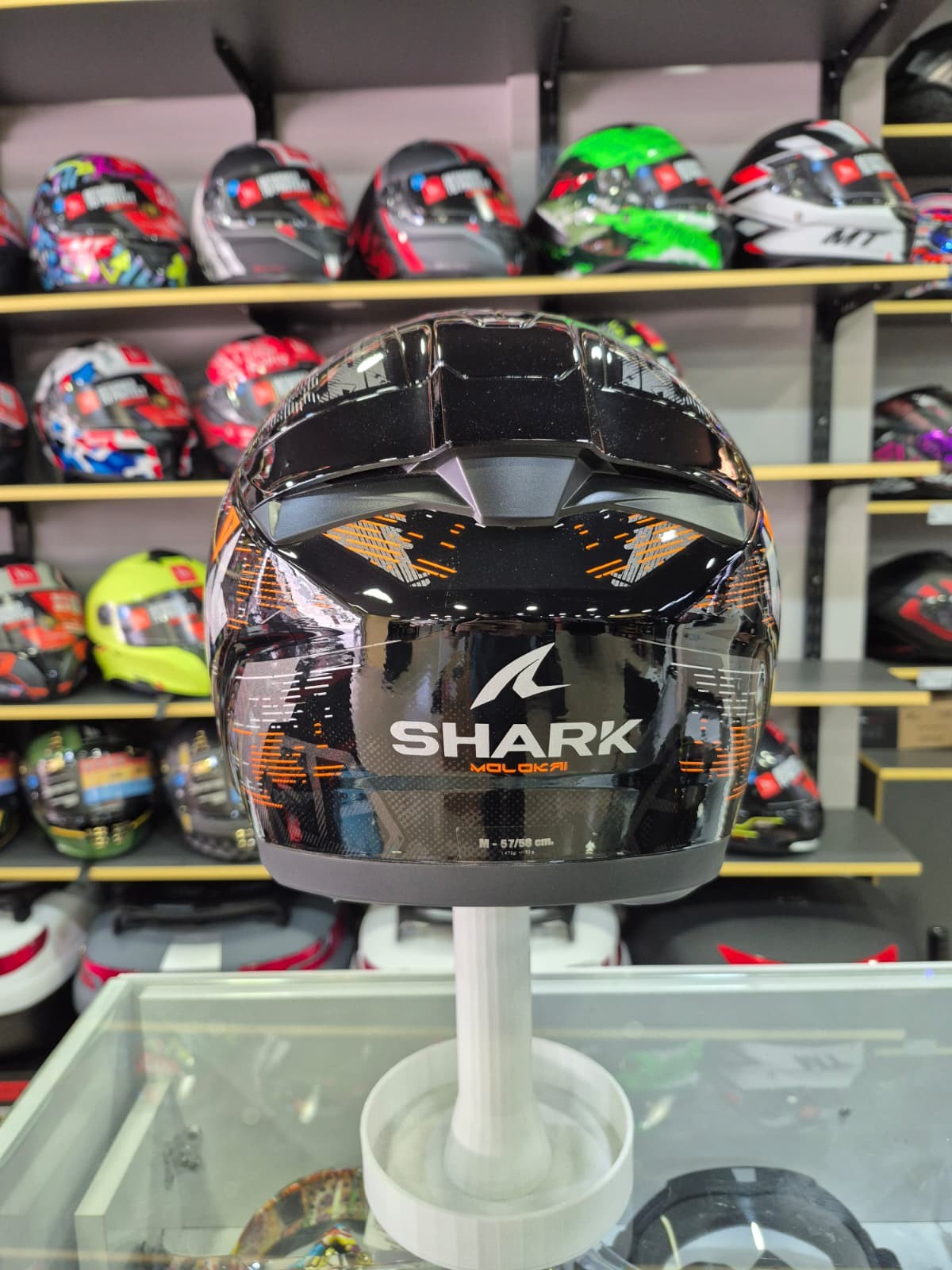 Shark Rıdıll 2 Molokai Kapalı Kask (Çene pedi ve Pinlock Hediye) KSO