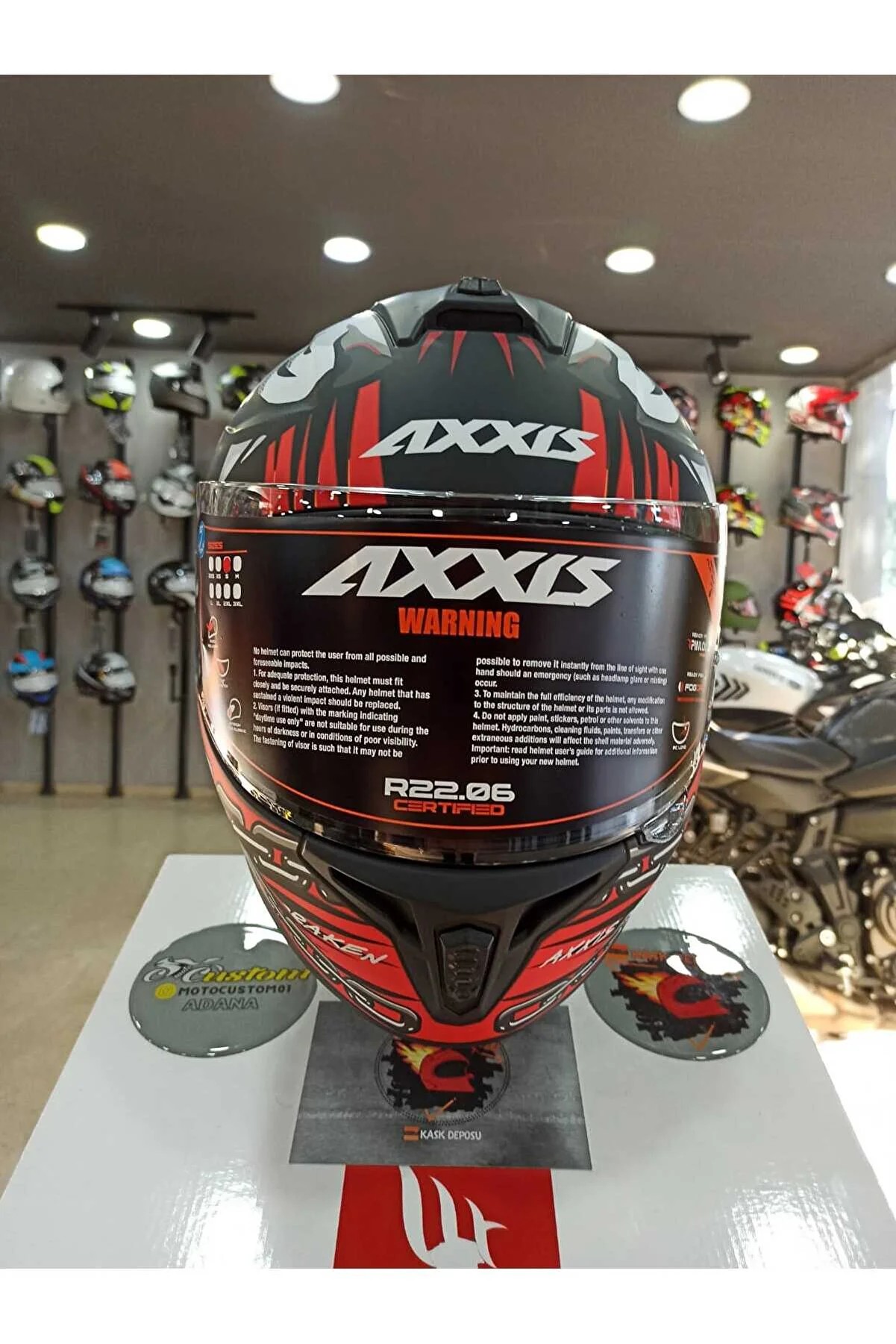 Axxis (Draken S) Roar B5 Full Face Kapalı Kask
