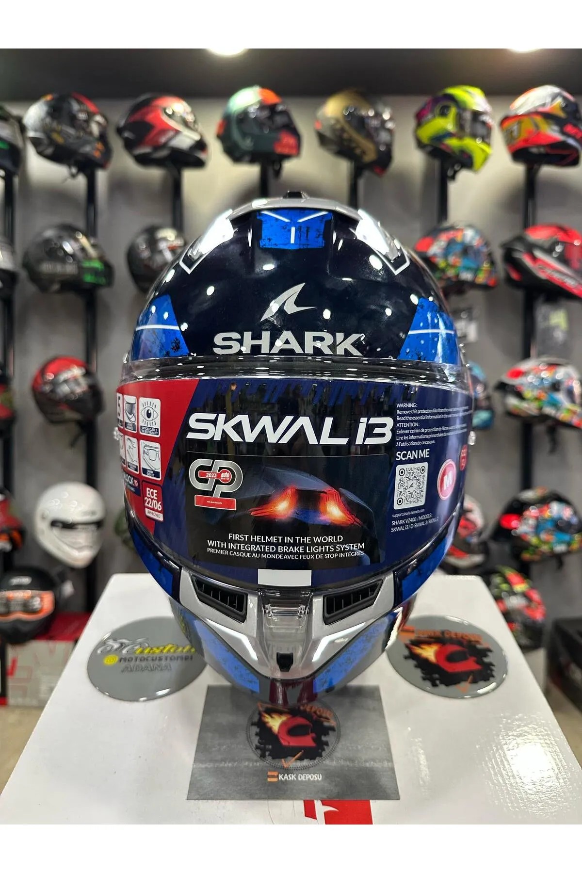 Shark Skwal İ3 Rhad Blue-BUS