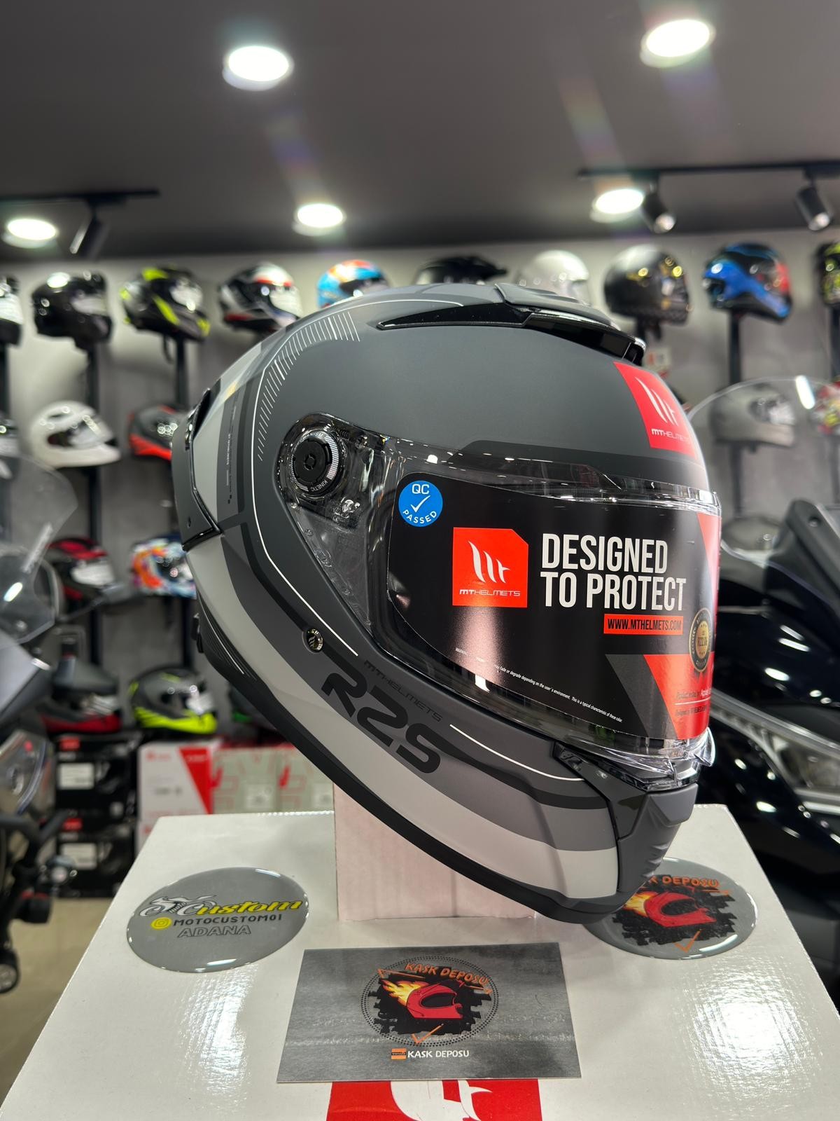 MT Helmets Thunder 4 SV R25 C2 Mat Gri