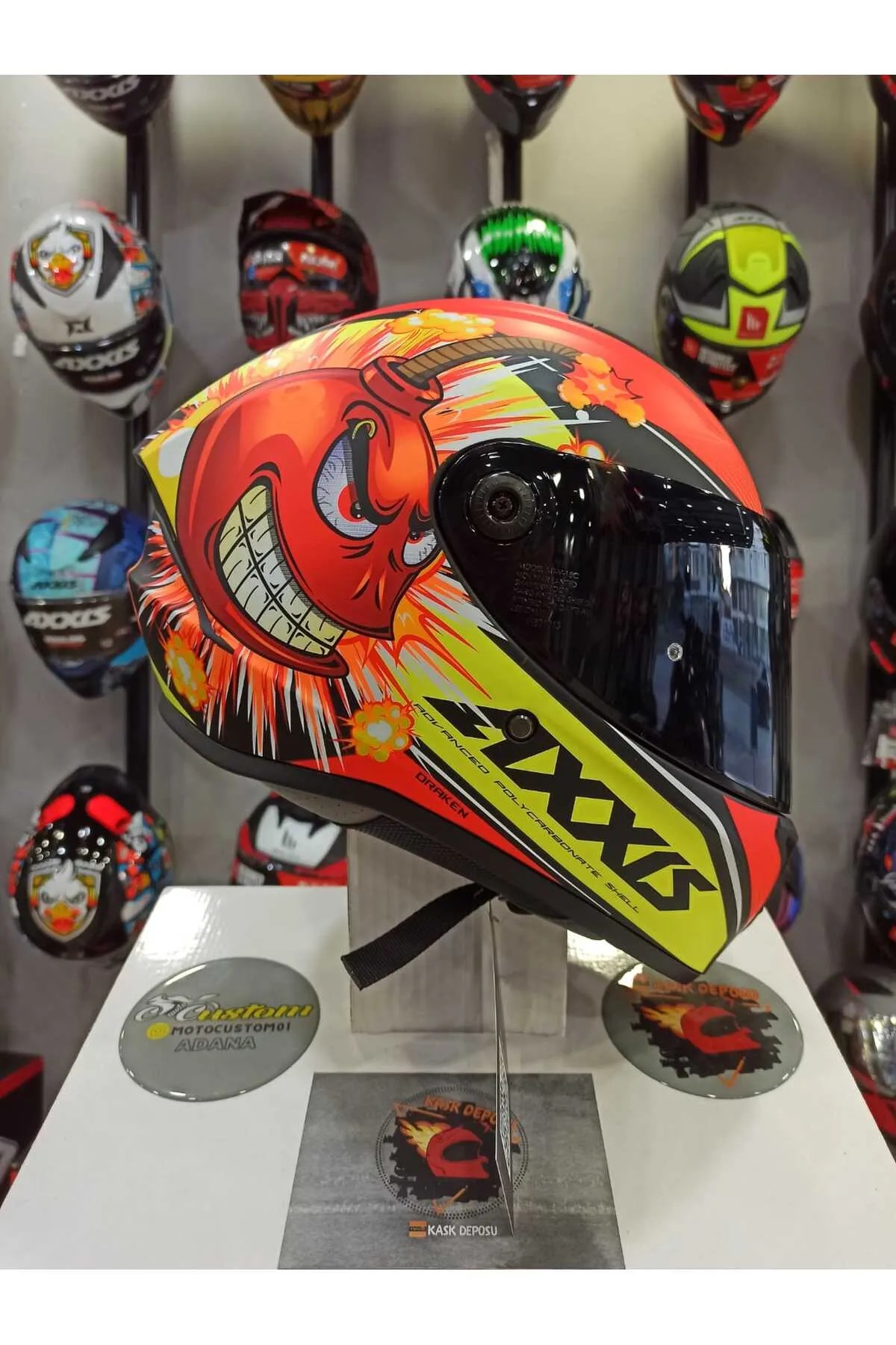 Axxis Draken S Bombs A5 Full Face Kapalı Kask