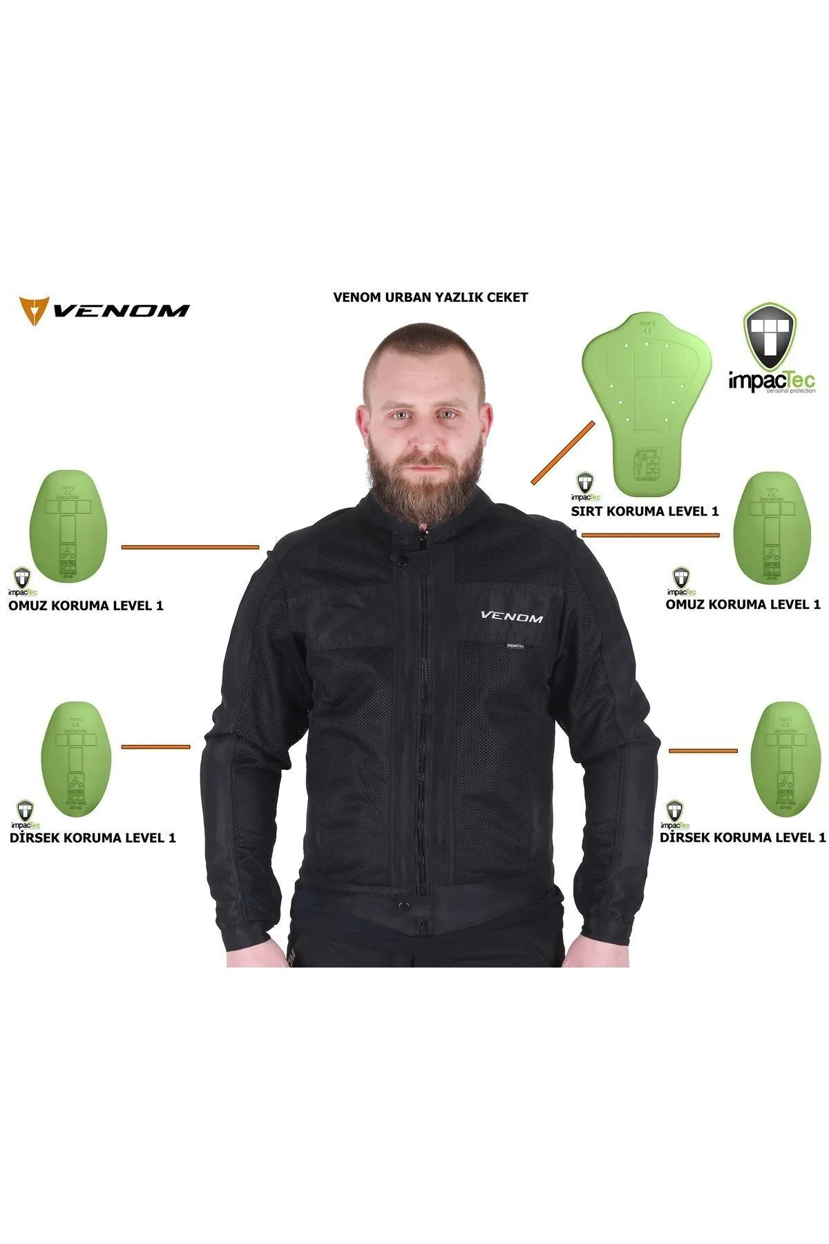 VENOM CEKET YAZLIK URBAN