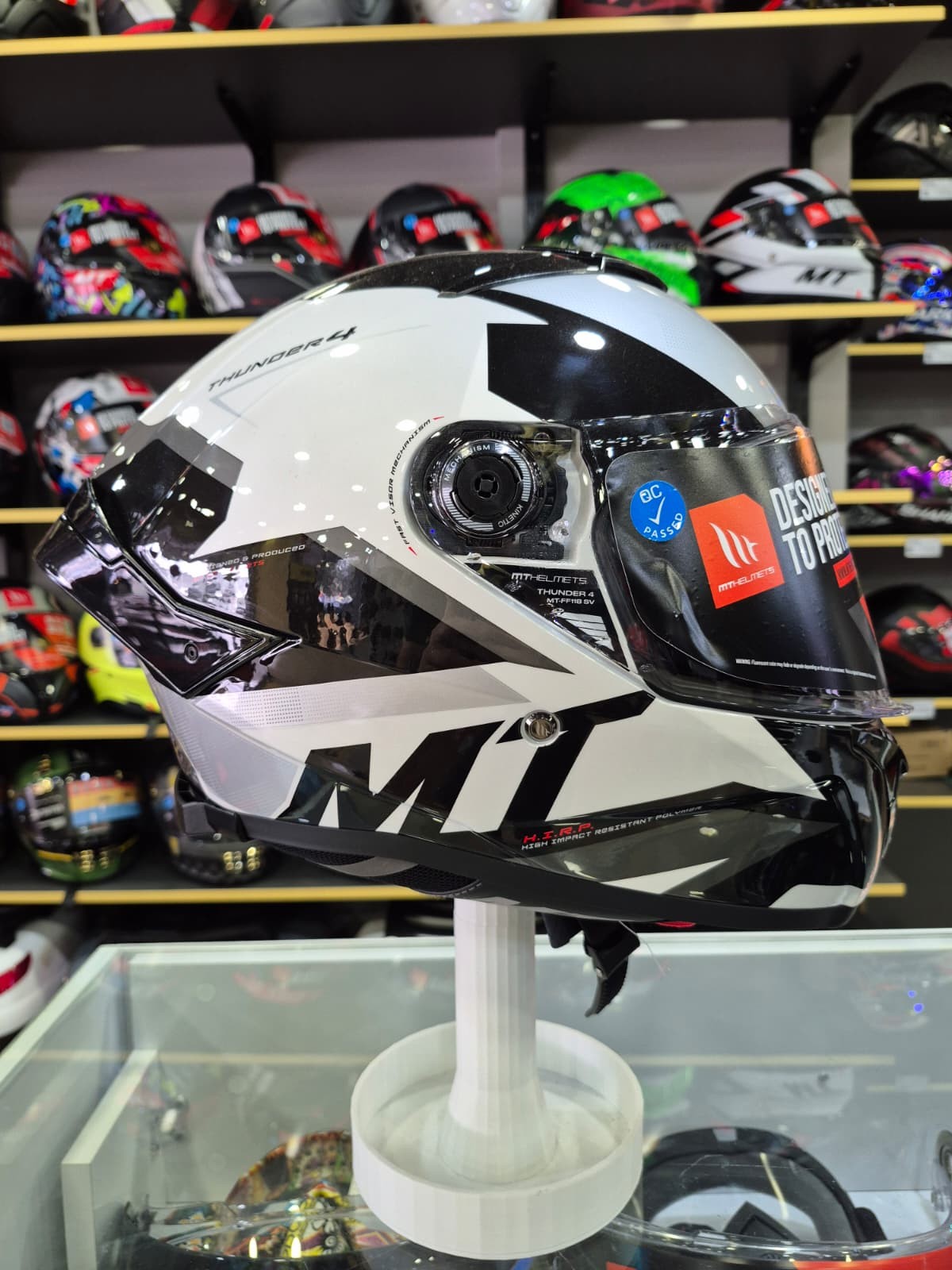 Thunder 4 Sv Exeo C2 Gloss Titanium Full Face Kapalı Kask
