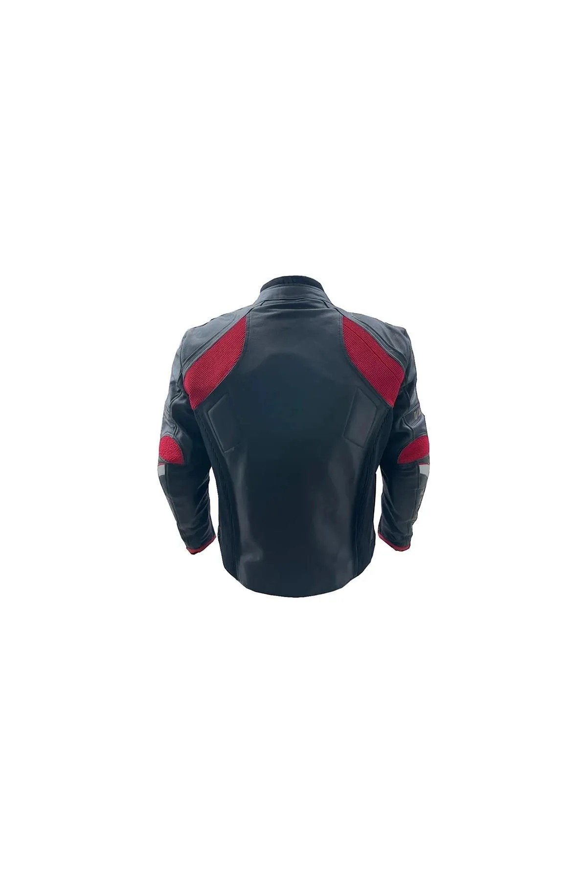 Venom D1 Racing Siyah Deri Mont Kırmızı