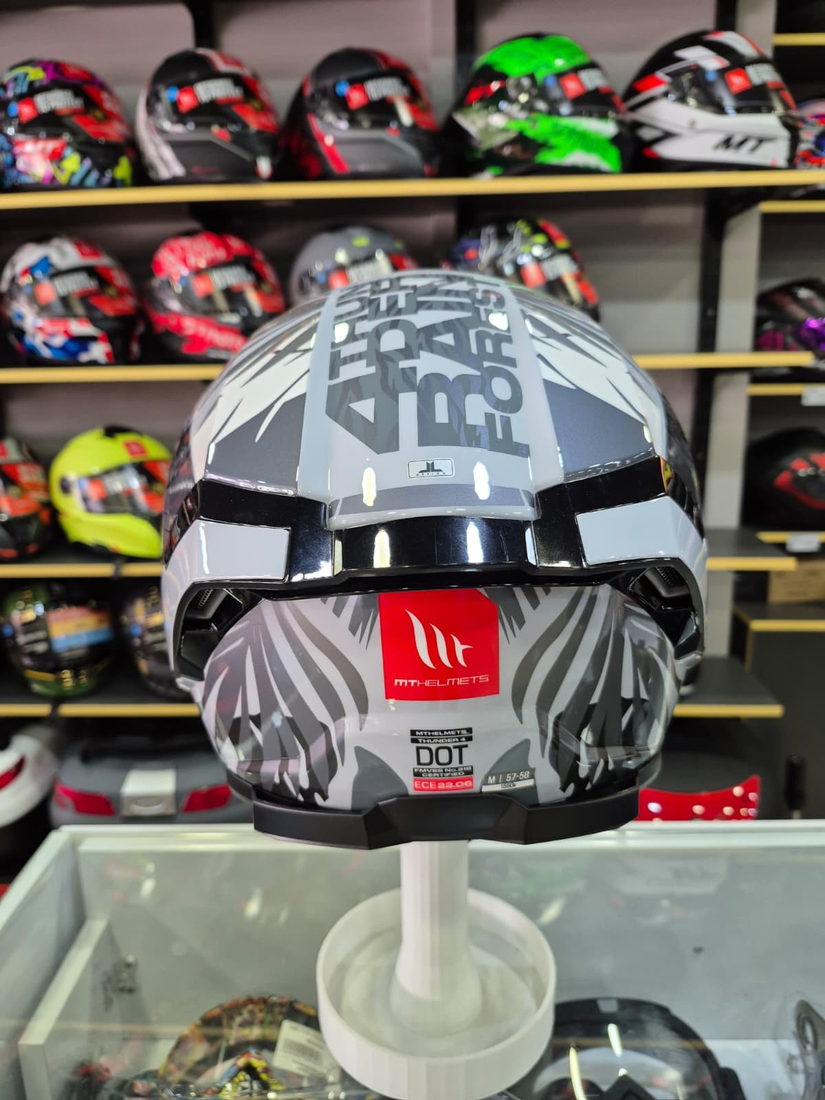 Thunder 4 Sv Rainforest C2 Parlak Full Face Kask