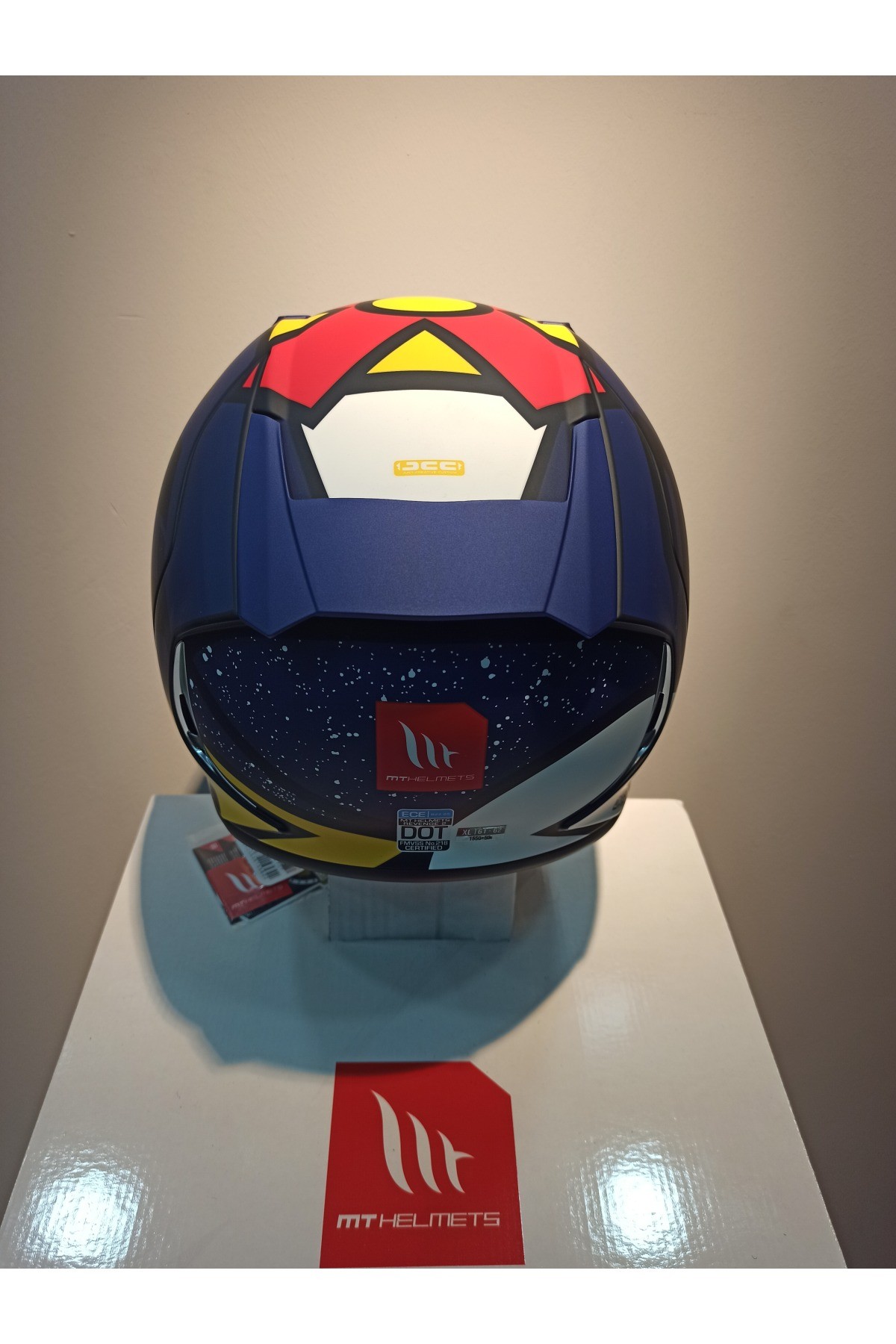 MT Helmets Revenge 2 B7 Mat Mavi Kapalı Kask