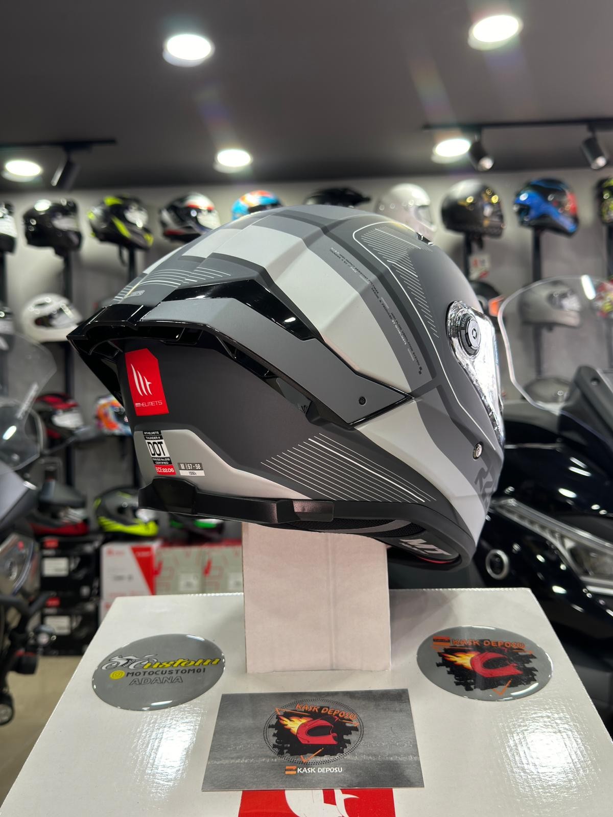 MT Helmets Thunder 4 SV R25 C2 Mat Gri