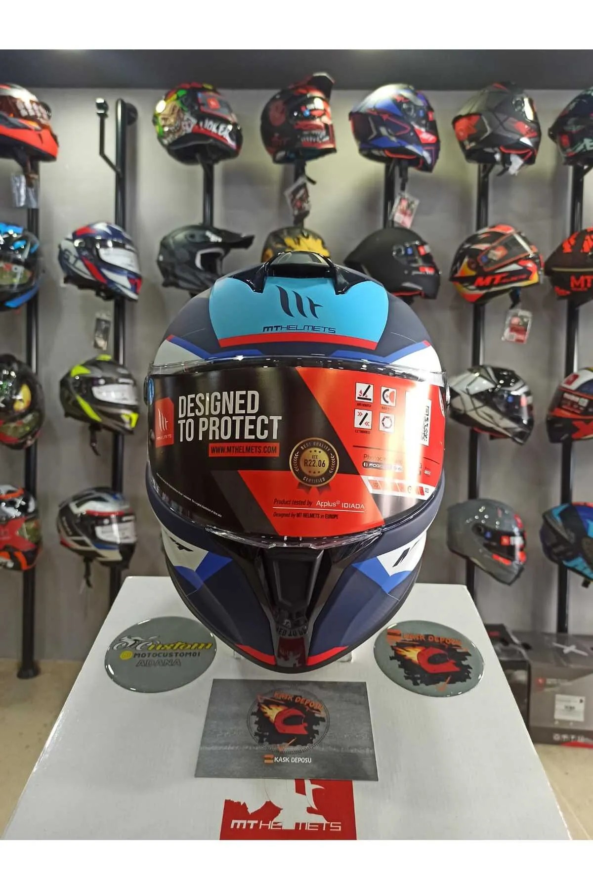 MT Helmets Targo S KAY C7 Full Face Kapalı Kask