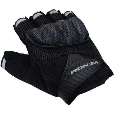 VENOM PARMAKSIZ GRİ YAZLIK MOTOSİKLET ELDİVENİ