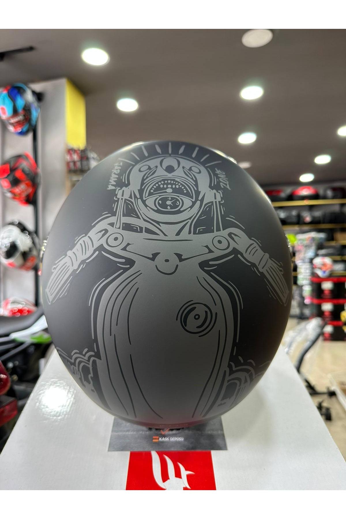 MT Helmets Jarama Zone C1 Siyah Motosiklet Kaskı