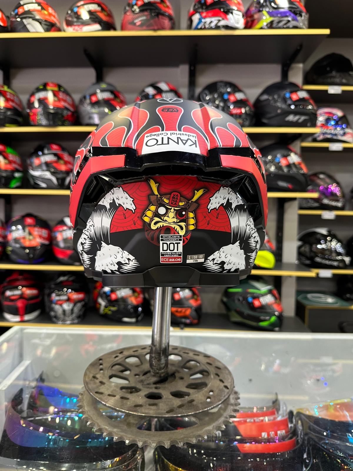 Thunder 4 SV Yamanaka B3 Mat Kapalı Kask