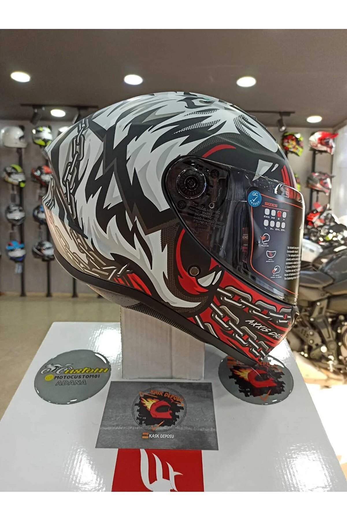 Axxis (Draken S) Roar B5 Full Face Kapalı Kask