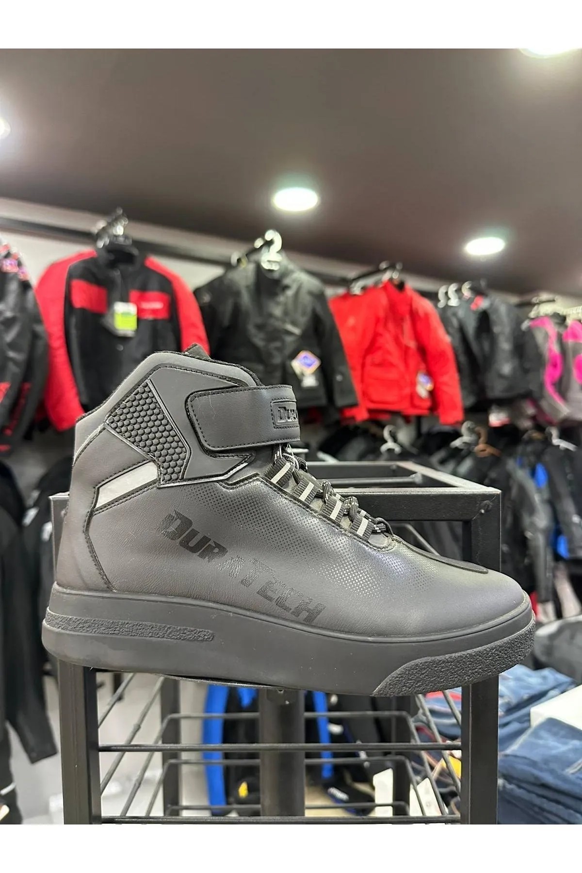 Duratech Fashion Siyah Motosiklet Botu