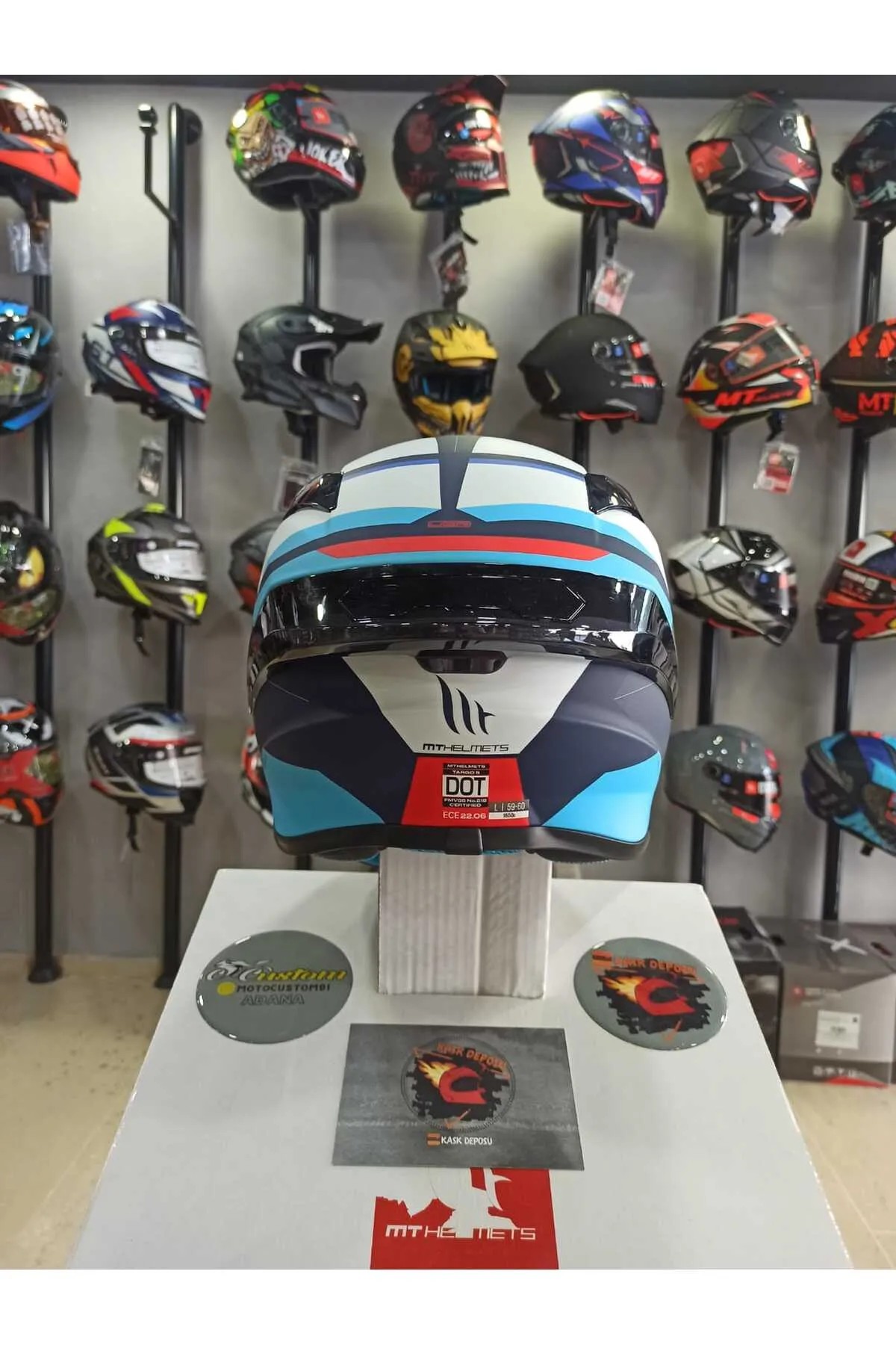 MT Helmets Targo S KAY C7 Full Face Kapalı Kask