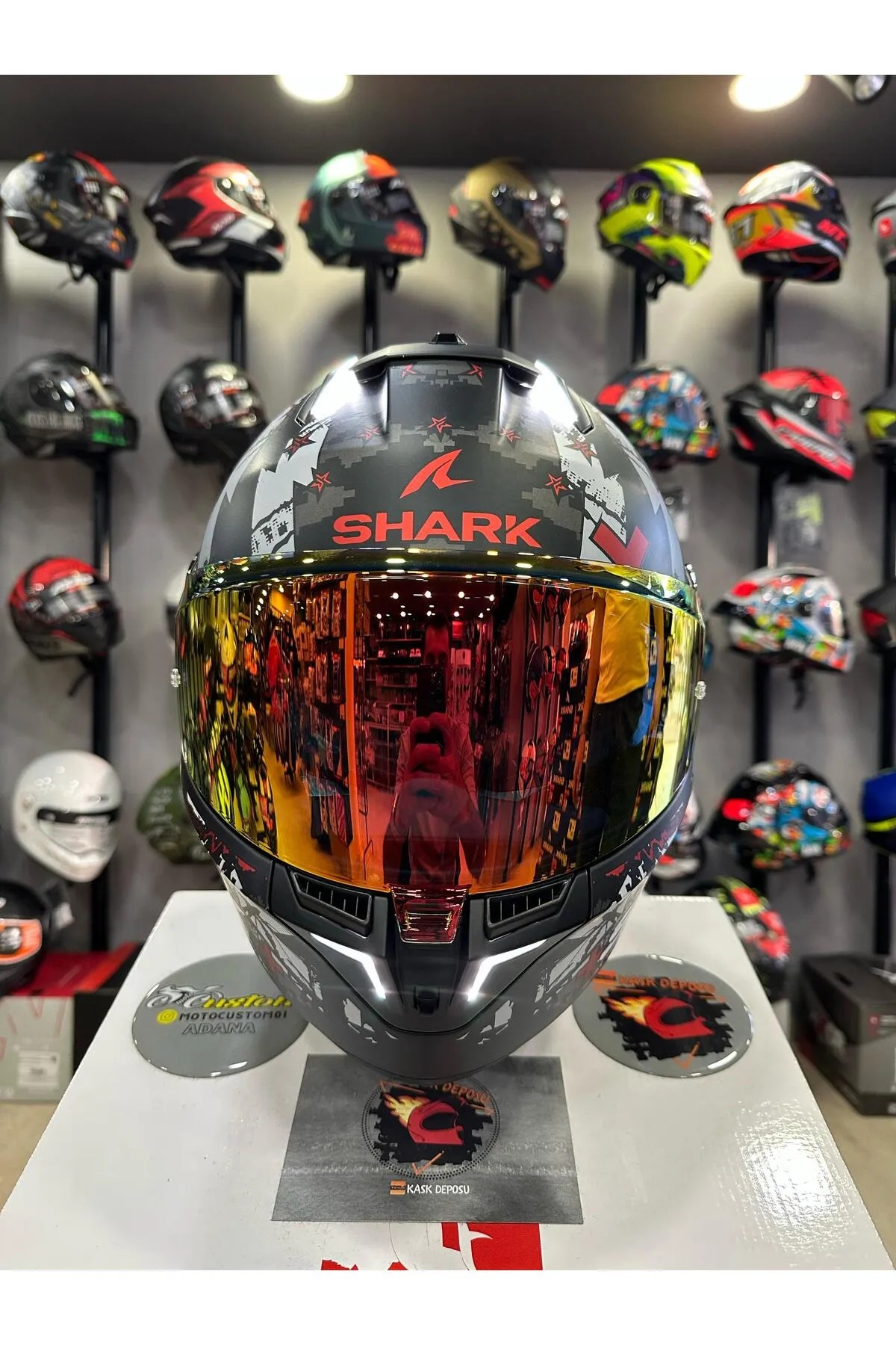 Shark Skwal İ3 Hellcat Mat-KUR
