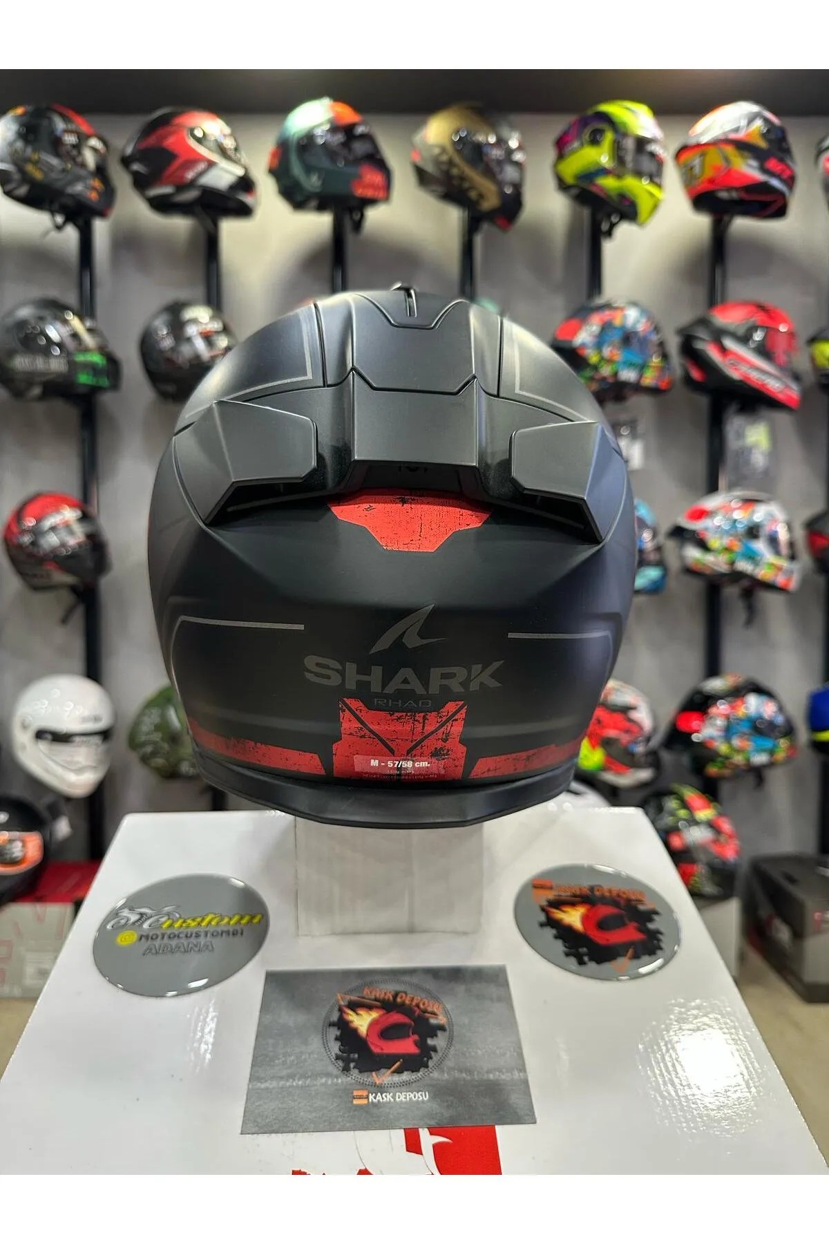 Shark İ3 Skwal Rhad Mat Full Face Motosiklet Kaskı