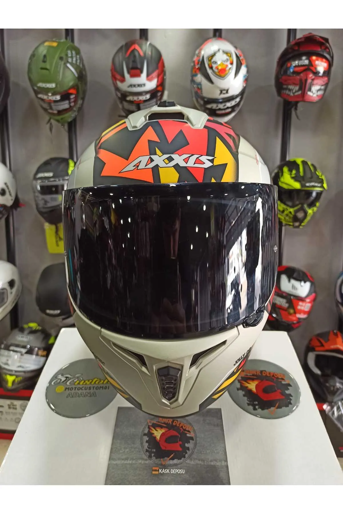 Axxis Draken S Jolly C12 Full Face Kapalı Kask