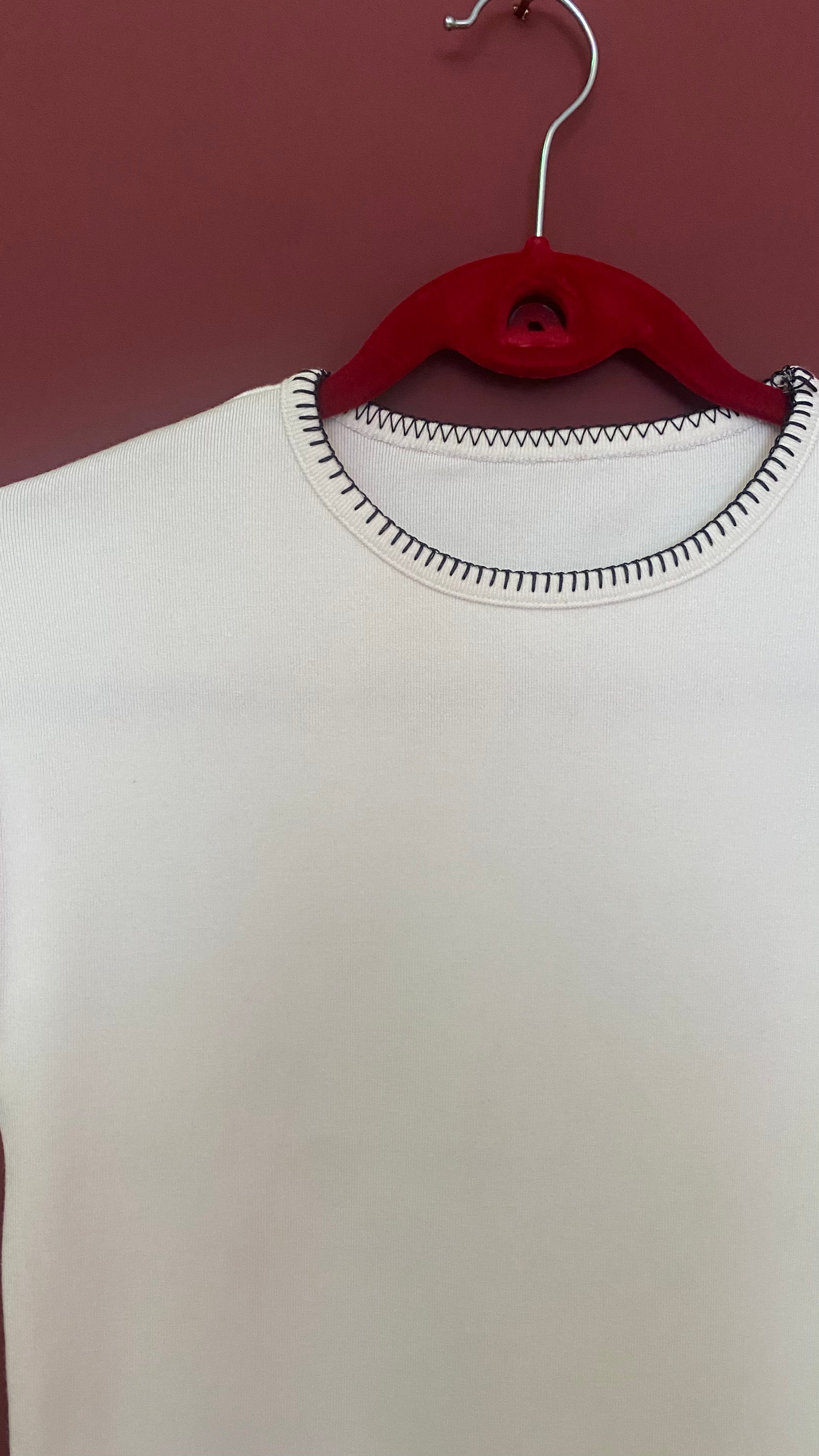 Ekru Limited Edition Çoban Dikişli Bluz