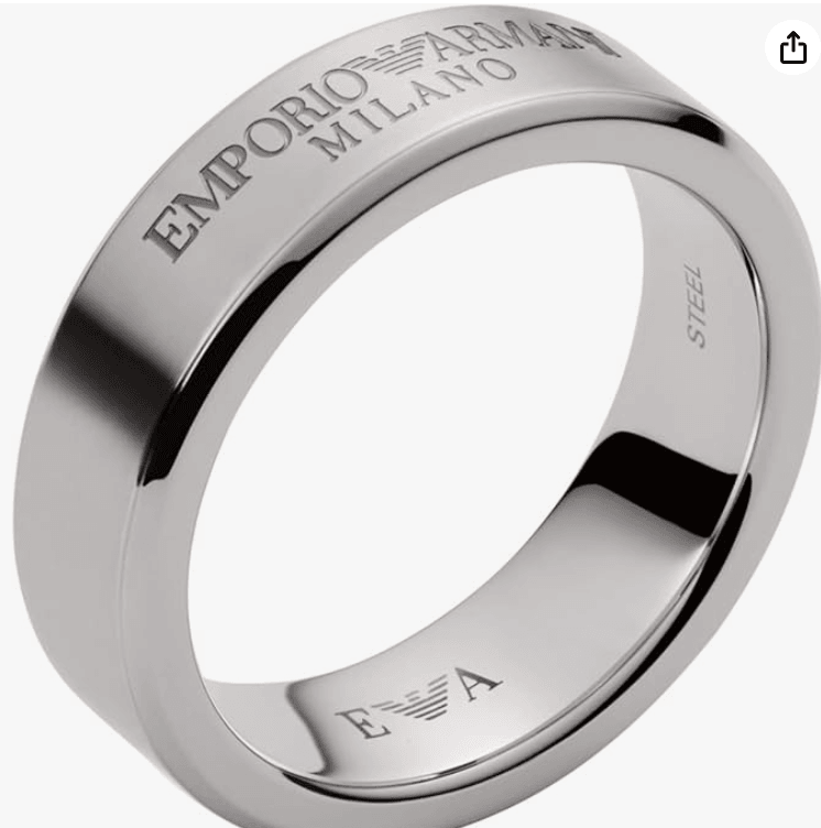 EGS2813040 Emporio Armani Erkek Yüzük