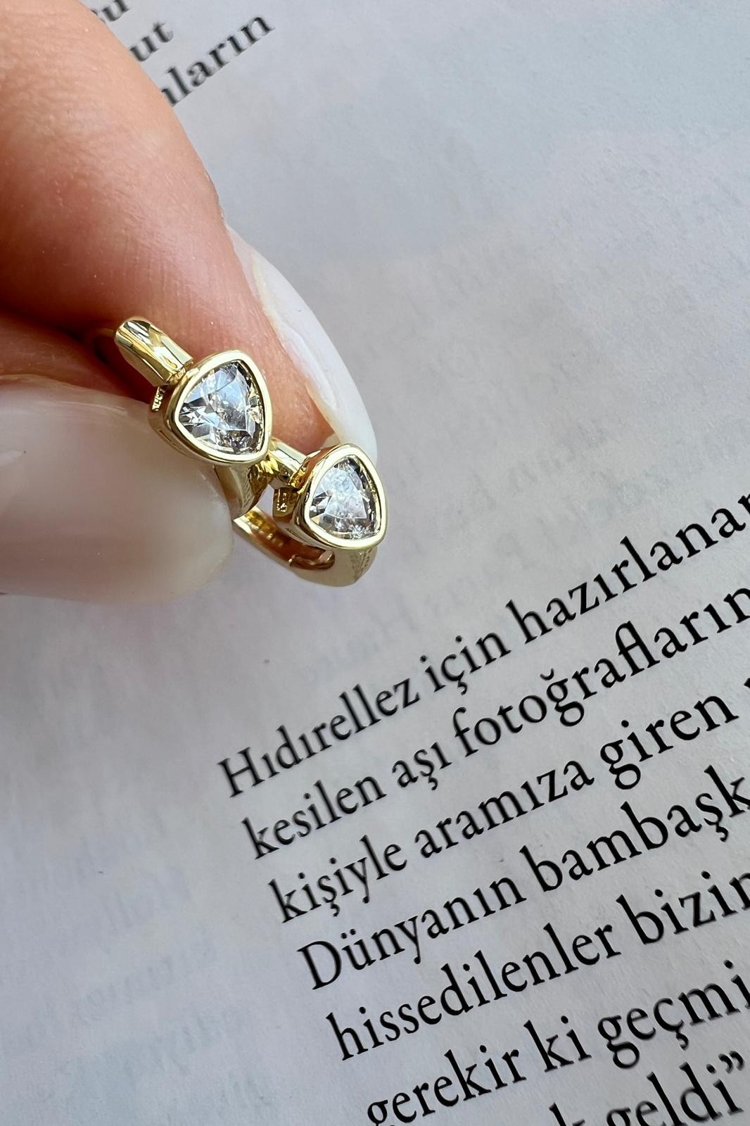 JULLY 14K ALTIN KAPLAMA MINI KUPE