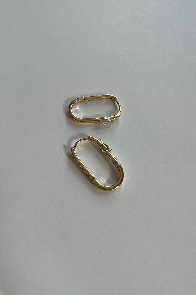 SENNA (ALTIN KAPLAMA KÜPE 14K)