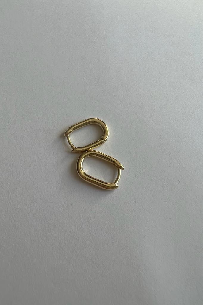 CATERİNA ( ALTIN KAPLAMA KÜPE 14 K )
