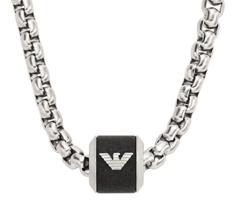 AJEGS2910-040 Emporio Armani Erkek Kolye