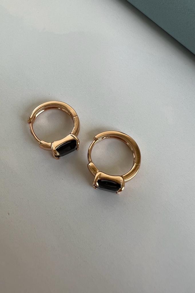 BLACK ZIRCON STONE ( ALTIN KAPLAMA )