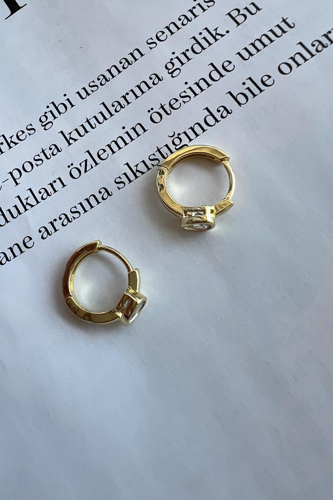 JULLY 14K ALTIN KAPLAMA MINI KUPE