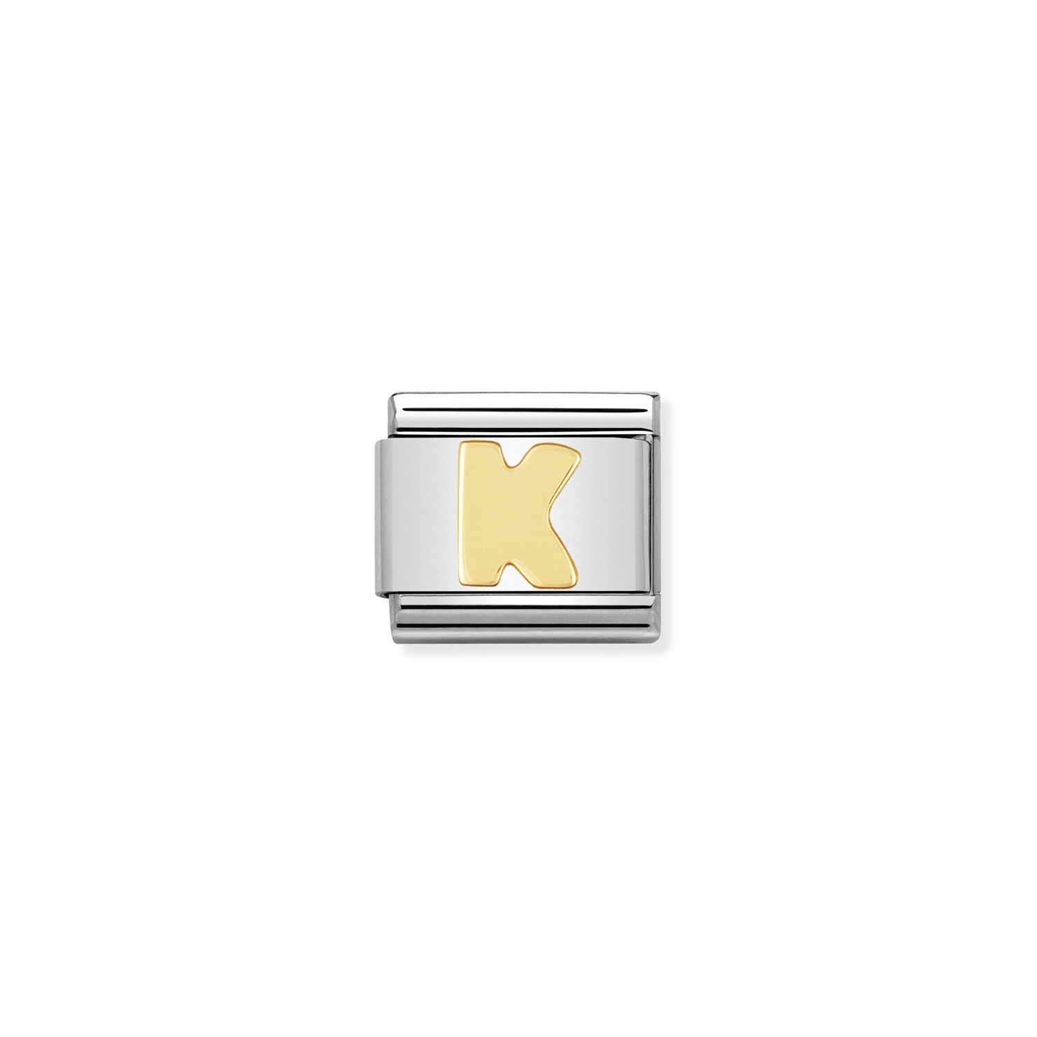 Composable Classic Dekoratif Link - Harfler - K harfi - (11 K) 18K Altın