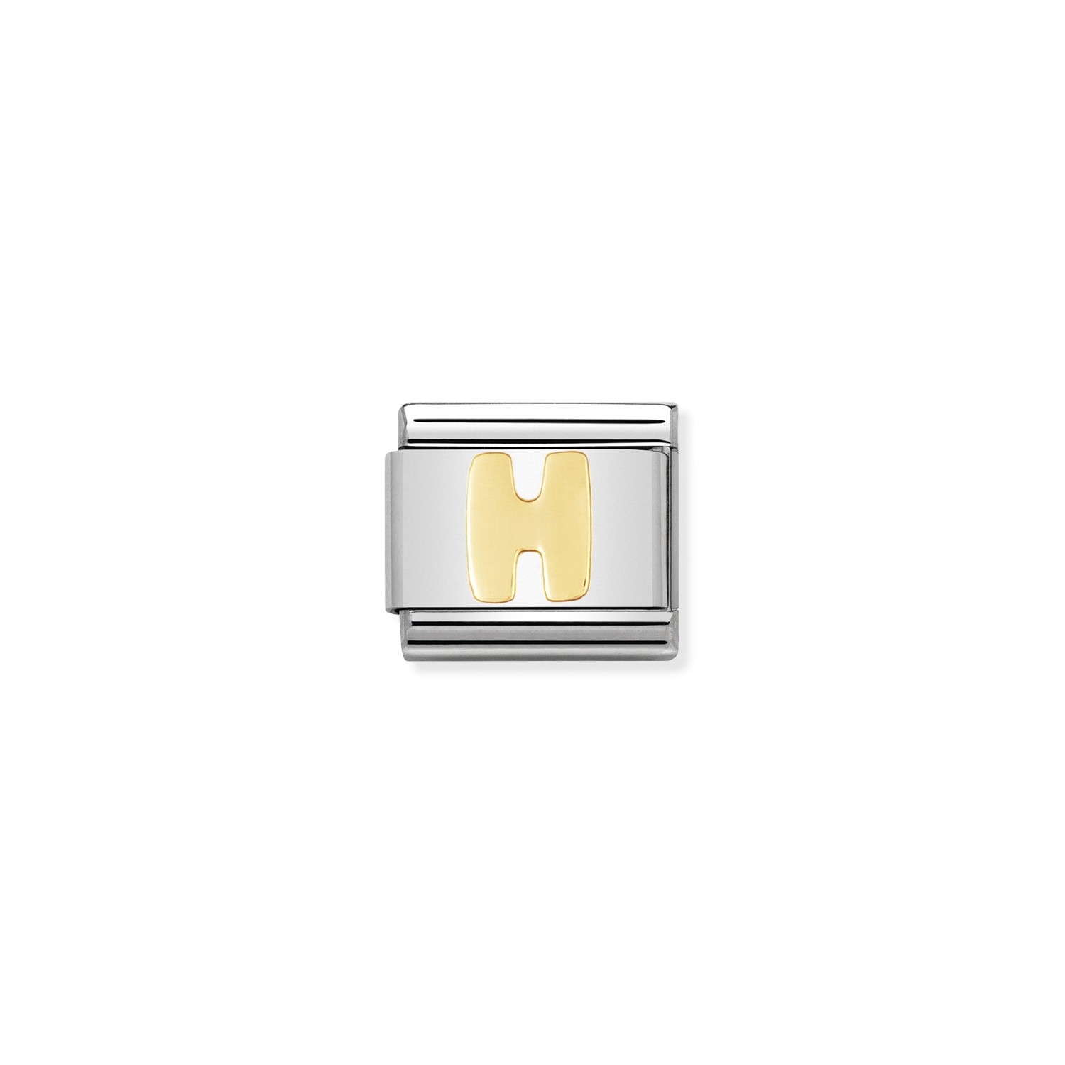 Composable Classic Dekoratif Link - Harfler - H harfi - (08 H) 18K Altın
