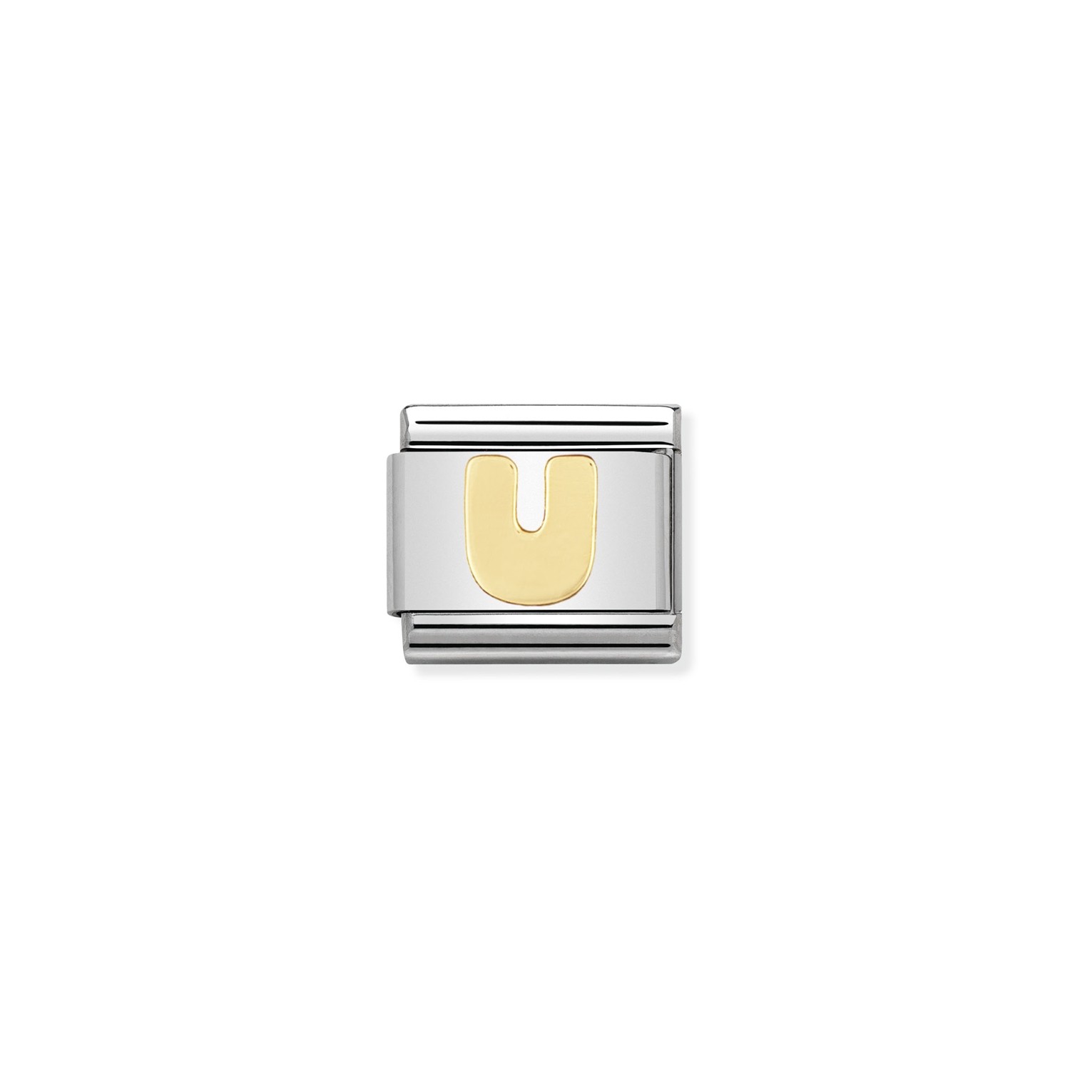 Composable Classic Dekoratif Link - Harfler - U harfi - (21 U) 18K Altın