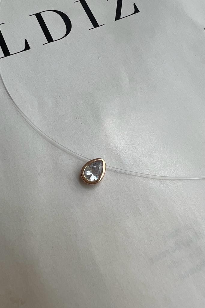 CHOKER HAYALET KOLYE ( 35 CM ALTIN KAPLAMA)
