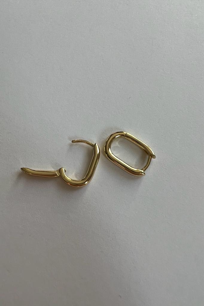 CATERİNA ( ALTIN KAPLAMA KÜPE 14 K )