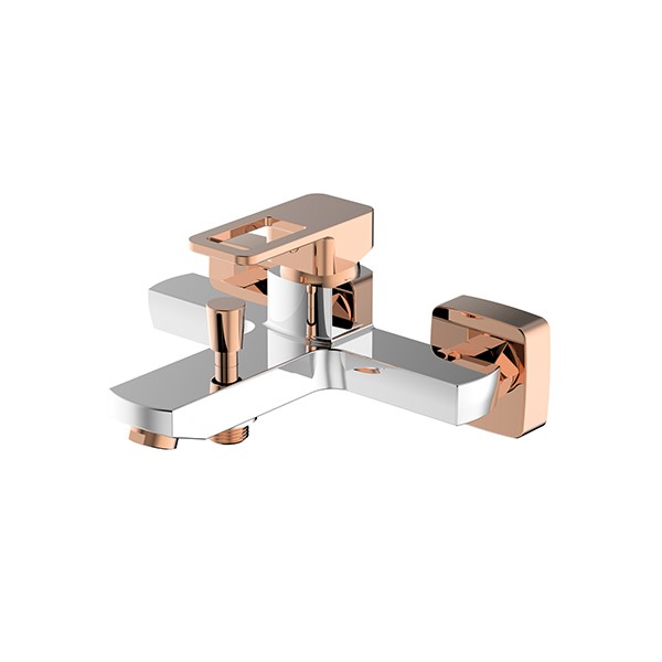 Salvo Plus Colours Banyo Bataryası Krome - Rose Gold