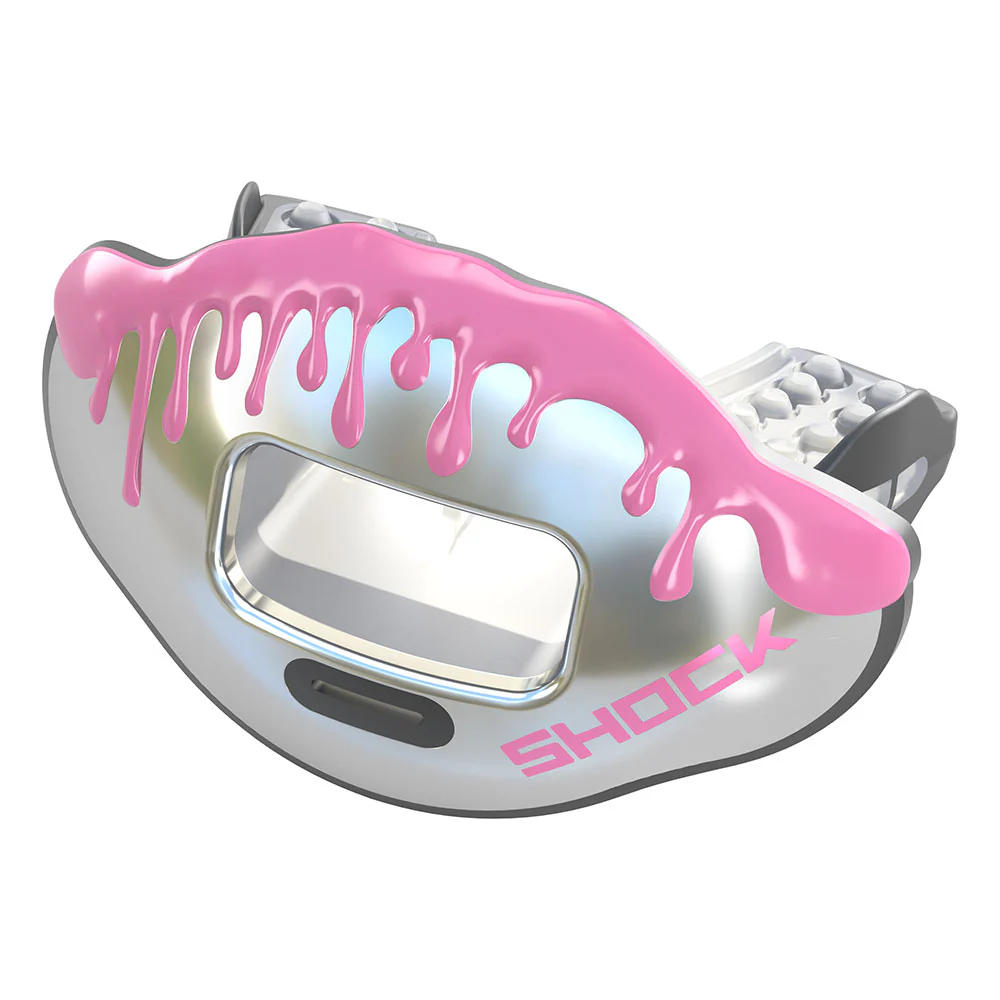 "Drip Pink/Silver Donut" Mouthguard