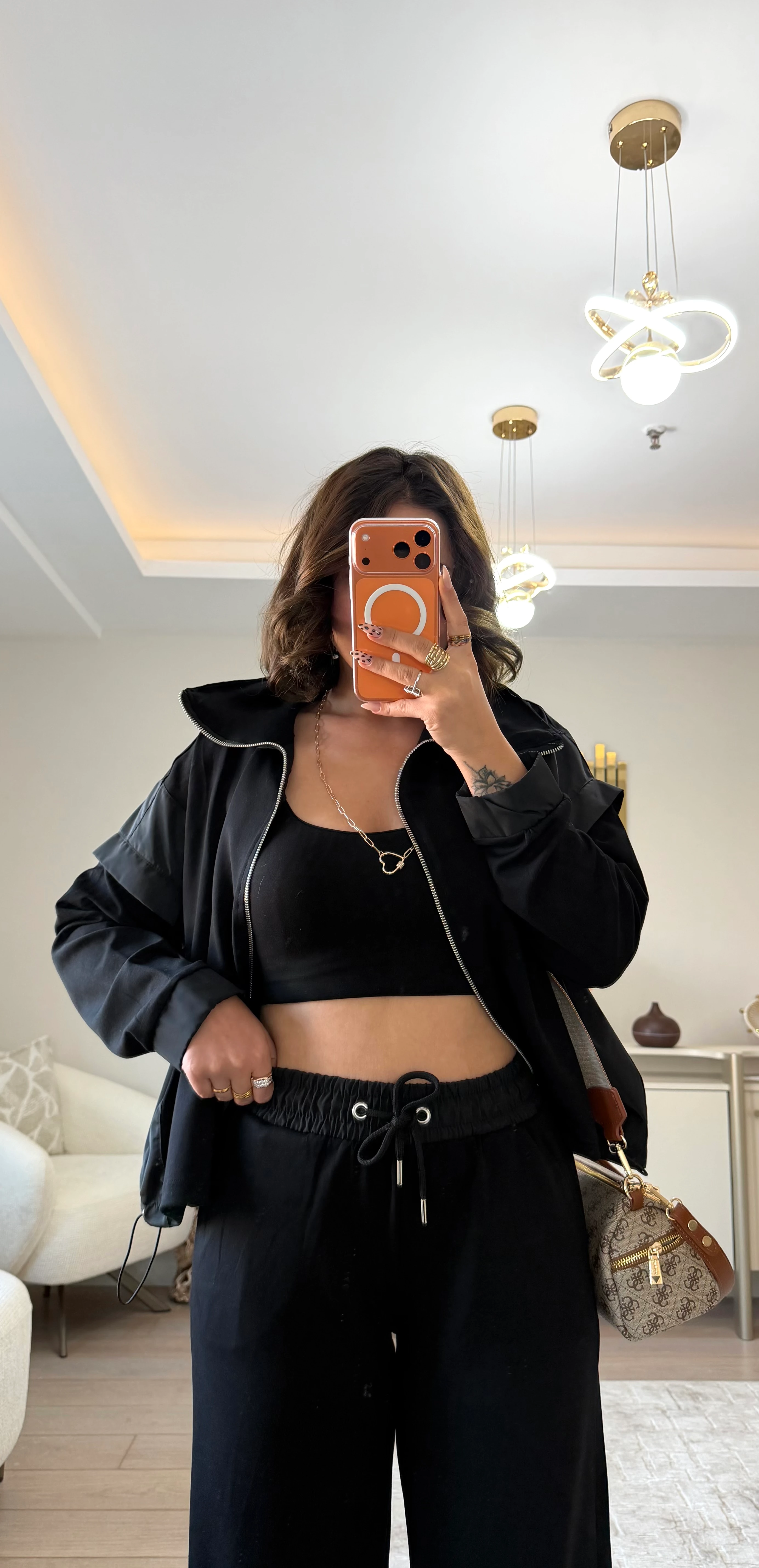 Vela Paraşüt Kumaş Detaylı Modal Takım