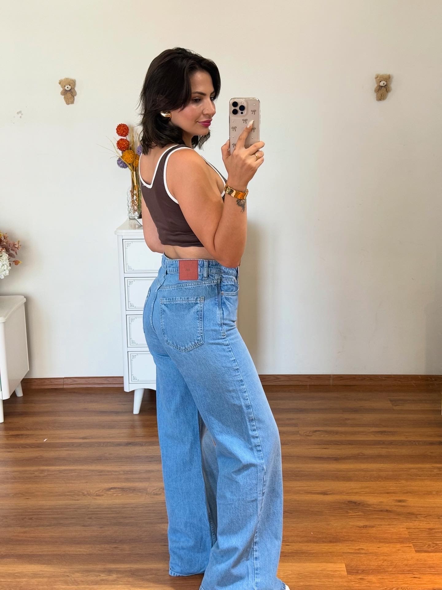 Zr orj marka kartlı etiketli jean 
