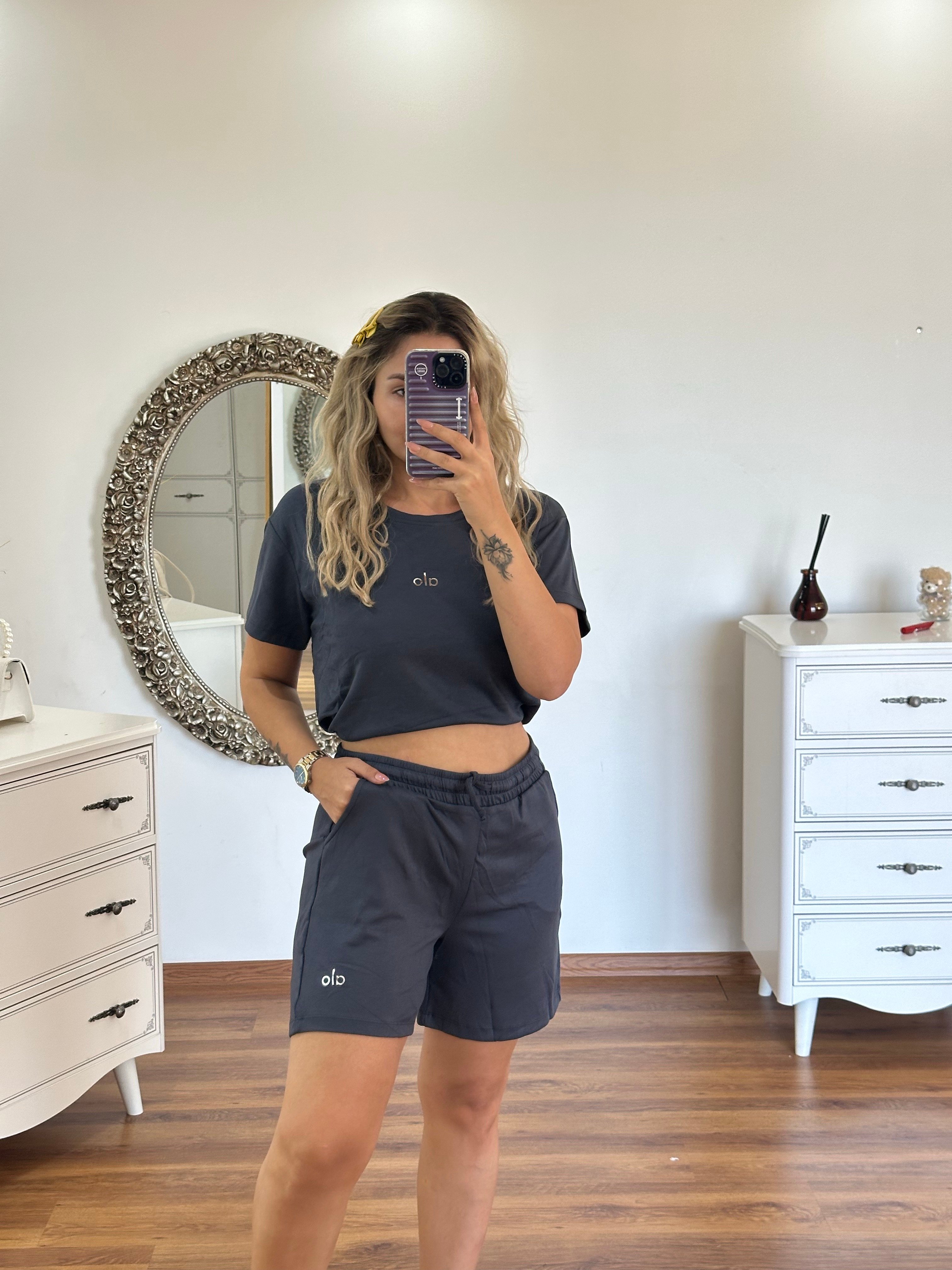 ORJ MARKA KARTLI ETİKETLİ ANTRASİT SORT TAKIM