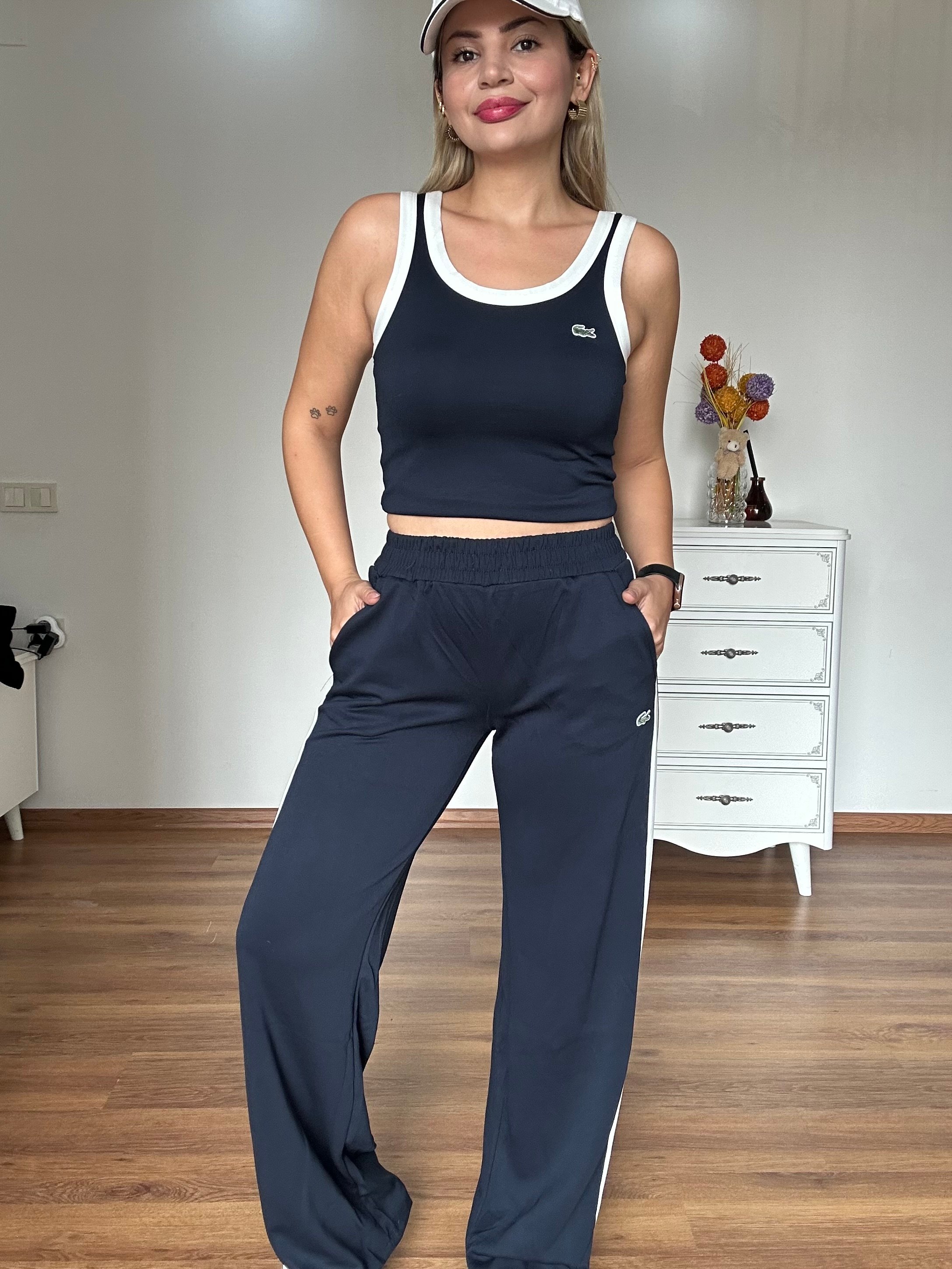 ORJ MARKA KARTLI ETİKETLİ LACİVERT  TAKIM 