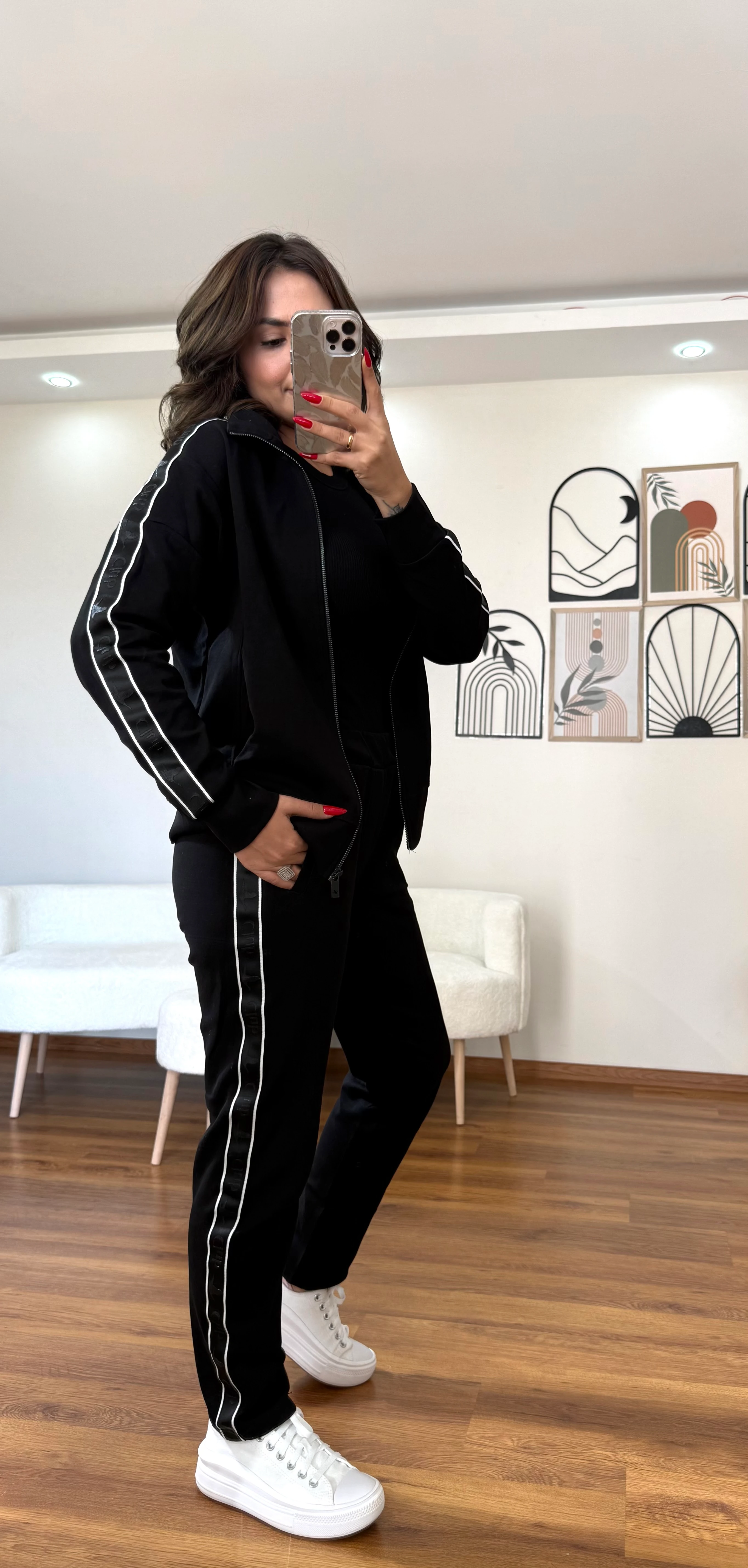 modal Eşofman Takım  Halter yaka bluz hediyeli 🎁