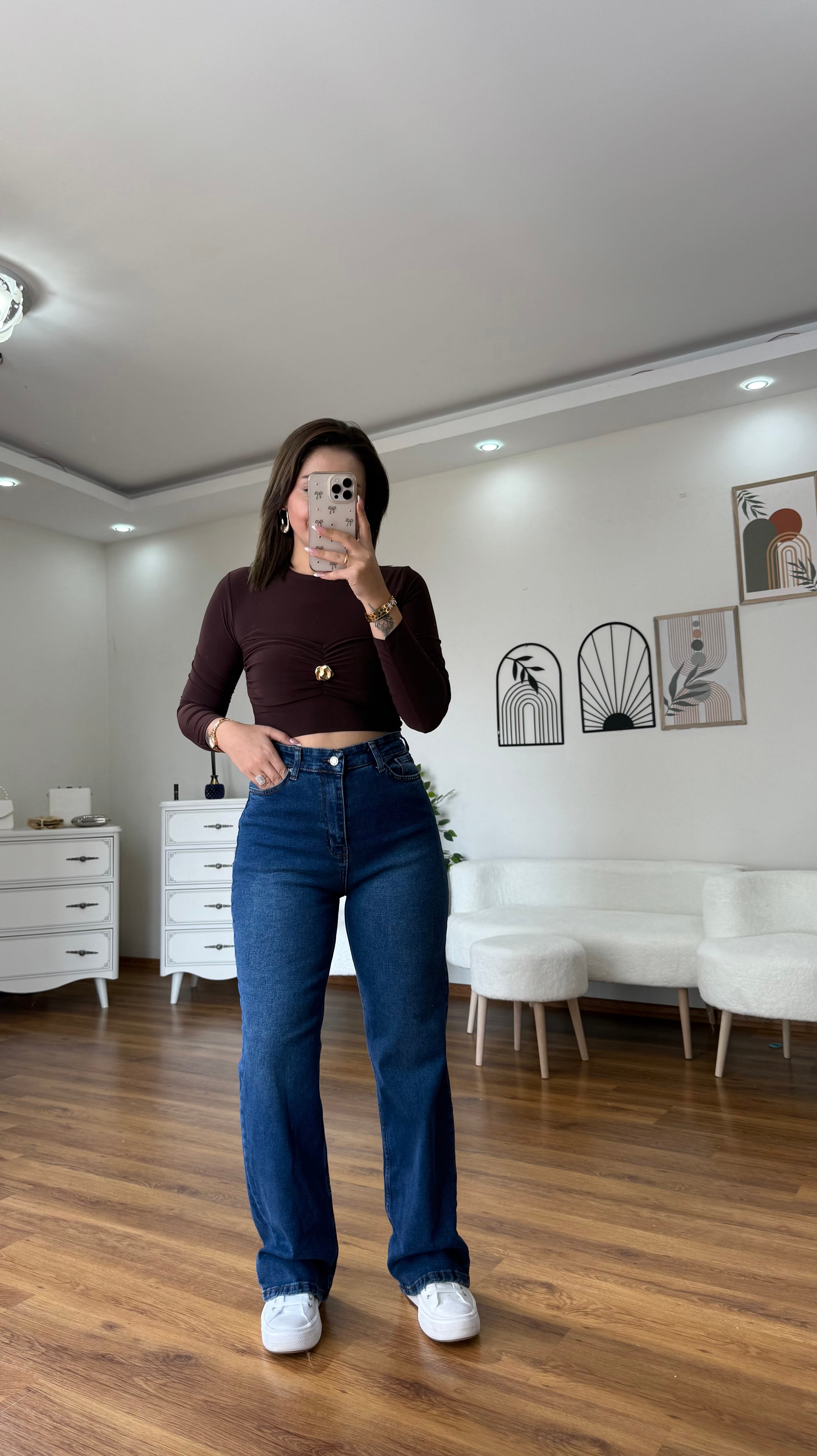 Kemerli Yüksel Bel Palazzo ( kemeri dilediğiniz zaman çıkartabilirsiniz)